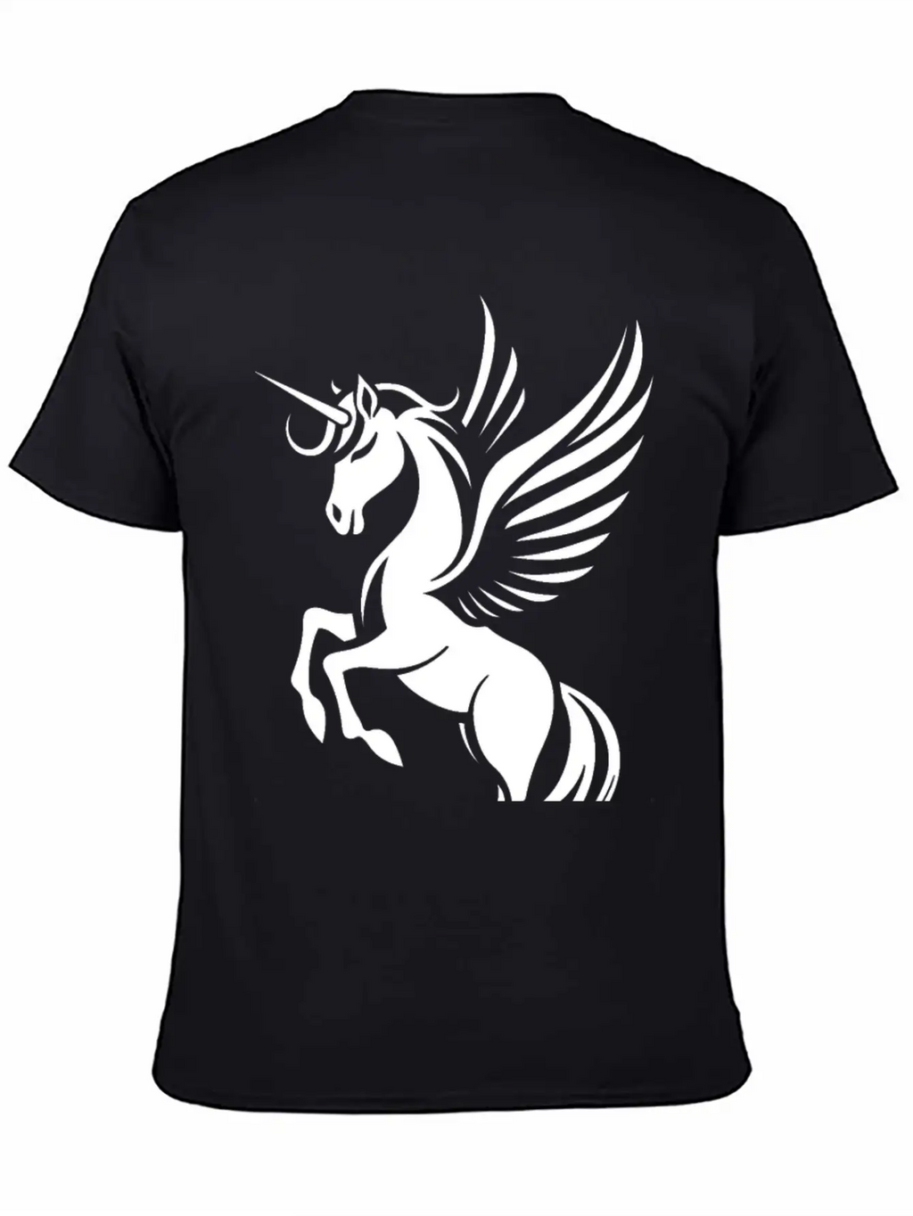 Unicorn Pegasus, Cute Unicorn Relaxed Everyday Tee – Lightweight And Durable Cotton