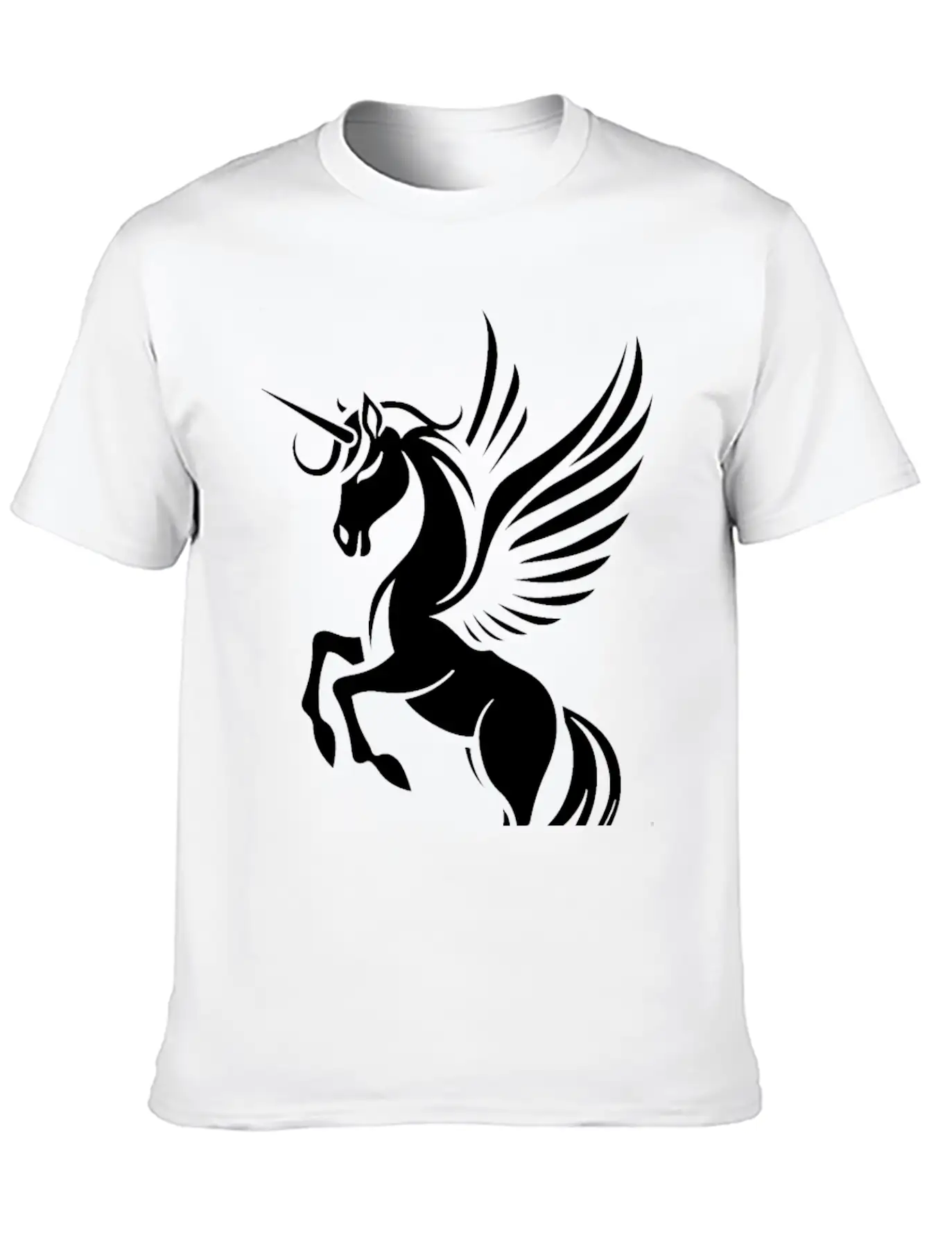 Unicorn Pegasus, Cute Unicorn Relaxed Everyday Tee – Lightweight And Durable Cotton