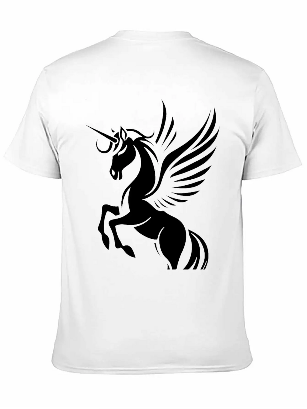 Unicorn Pegasus, Cute Unicorn Relaxed Everyday Tee – Lightweight And Durable Cotton
