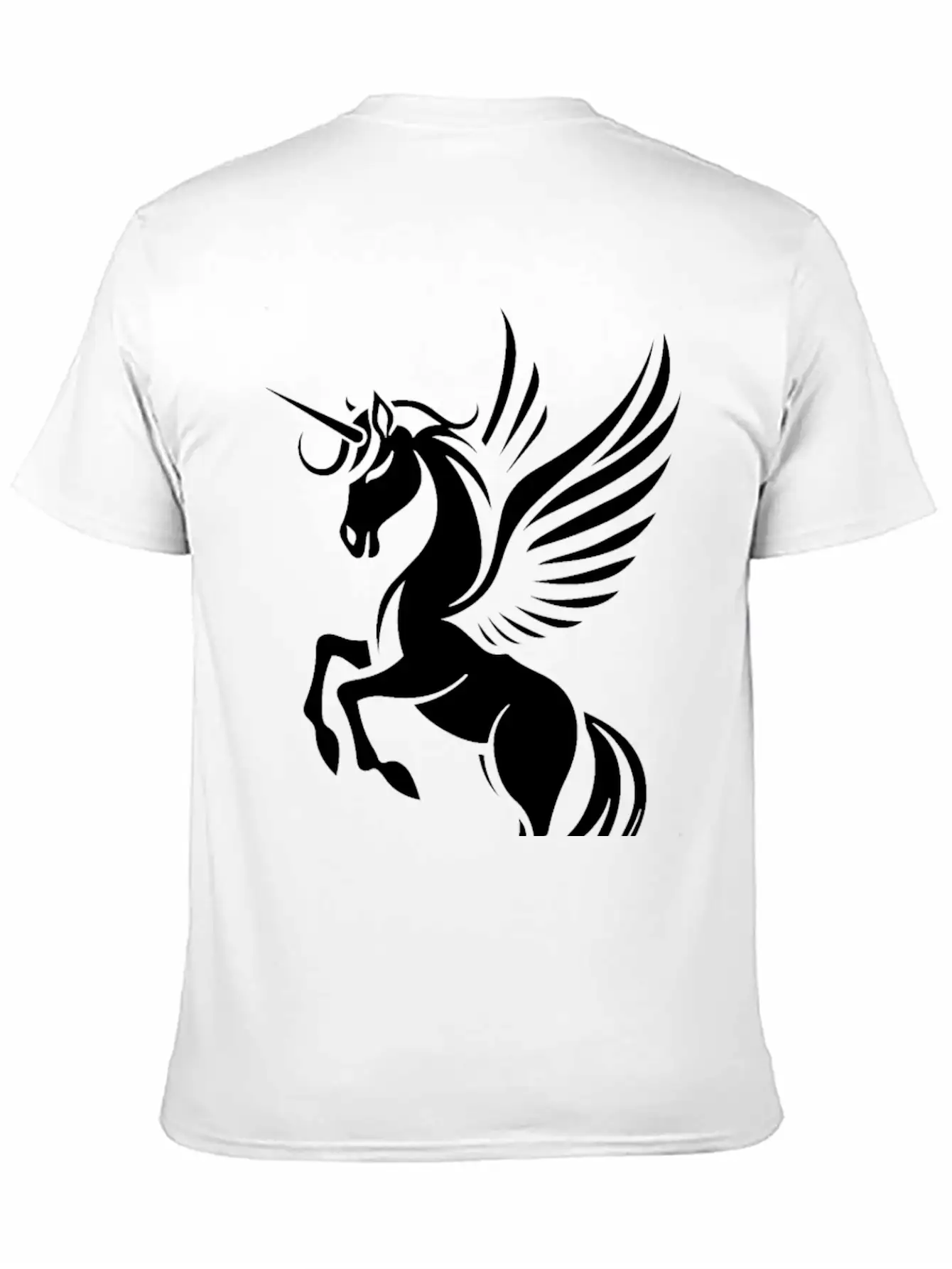 Unicorn Pegasus, Cute Unicorn Relaxed Everyday Tee – Lightweight And Durable Cotton