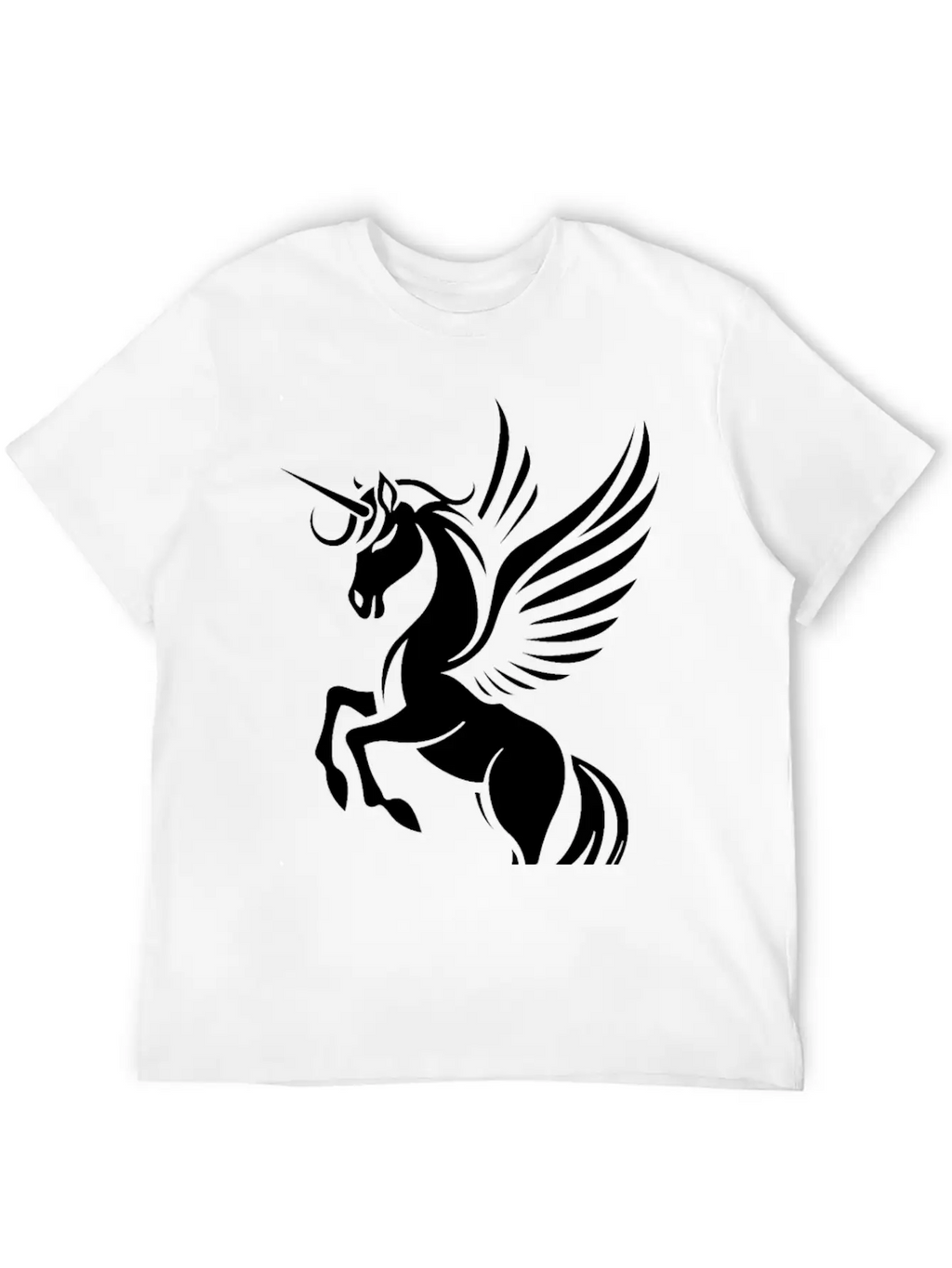 Unicorn Pegasus, Cute Unicorn Relaxed Everyday Tee – Lightweight And Durable Cotton
