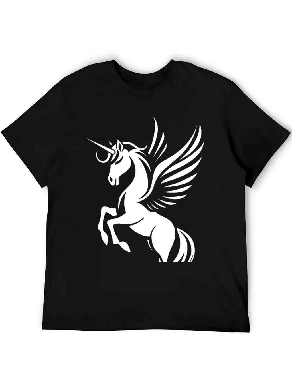 Unicorn Pegasus, Cute Unicorn Relaxed Everyday Tee – Lightweight And Durable Cotton
