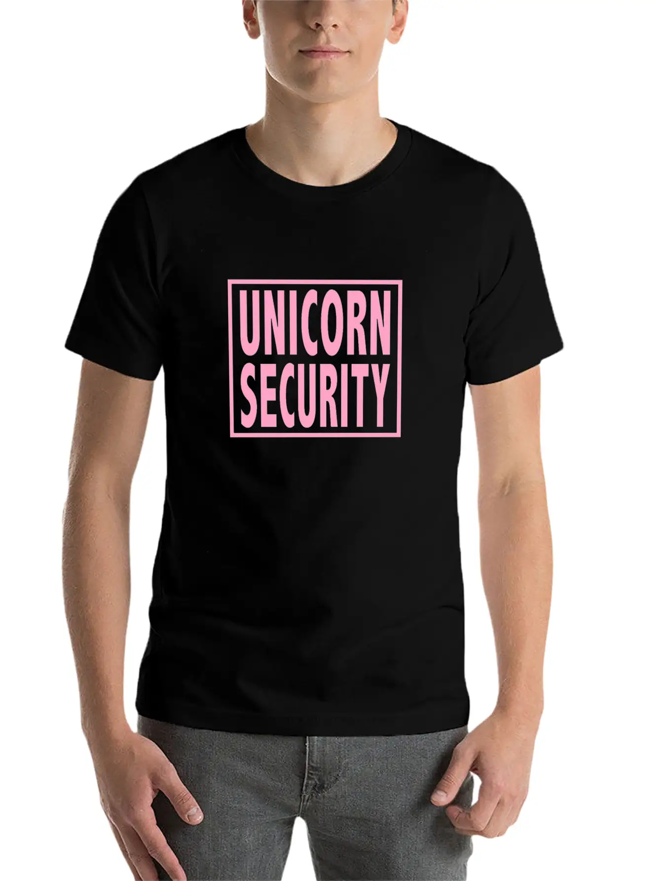 Unicorn Security Halloween Unicorn Parent Breathable Graphic T-Shirt – Perfect For Casual Days