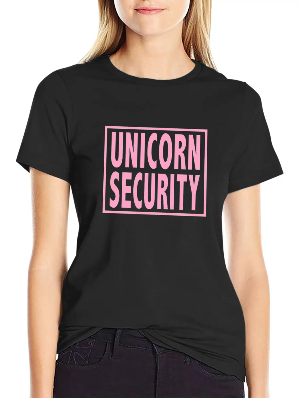 Unicorn Security Halloween Unicorn Parent Breathable Graphic T-Shirt – Perfect For Casual Days