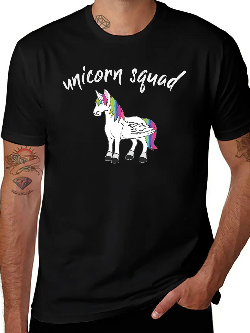 Unicorn Squad Relaxed Everyday Tee – Lightweight And Durable Cotton