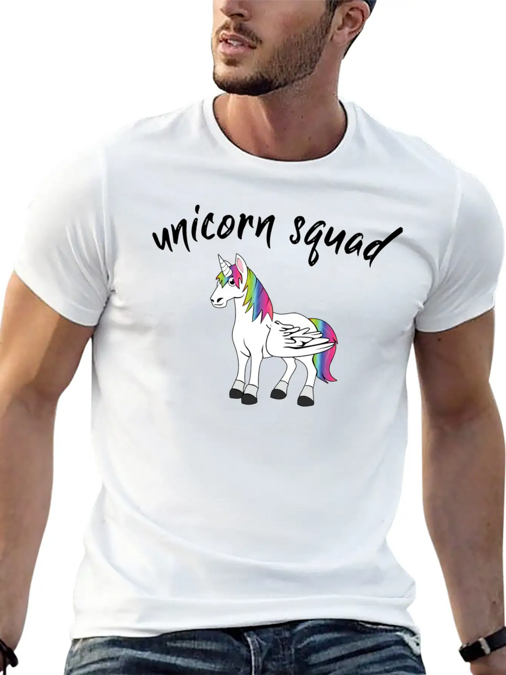 Unicorn Squad Relaxed Everyday Tee – Lightweight And Durable Cotton