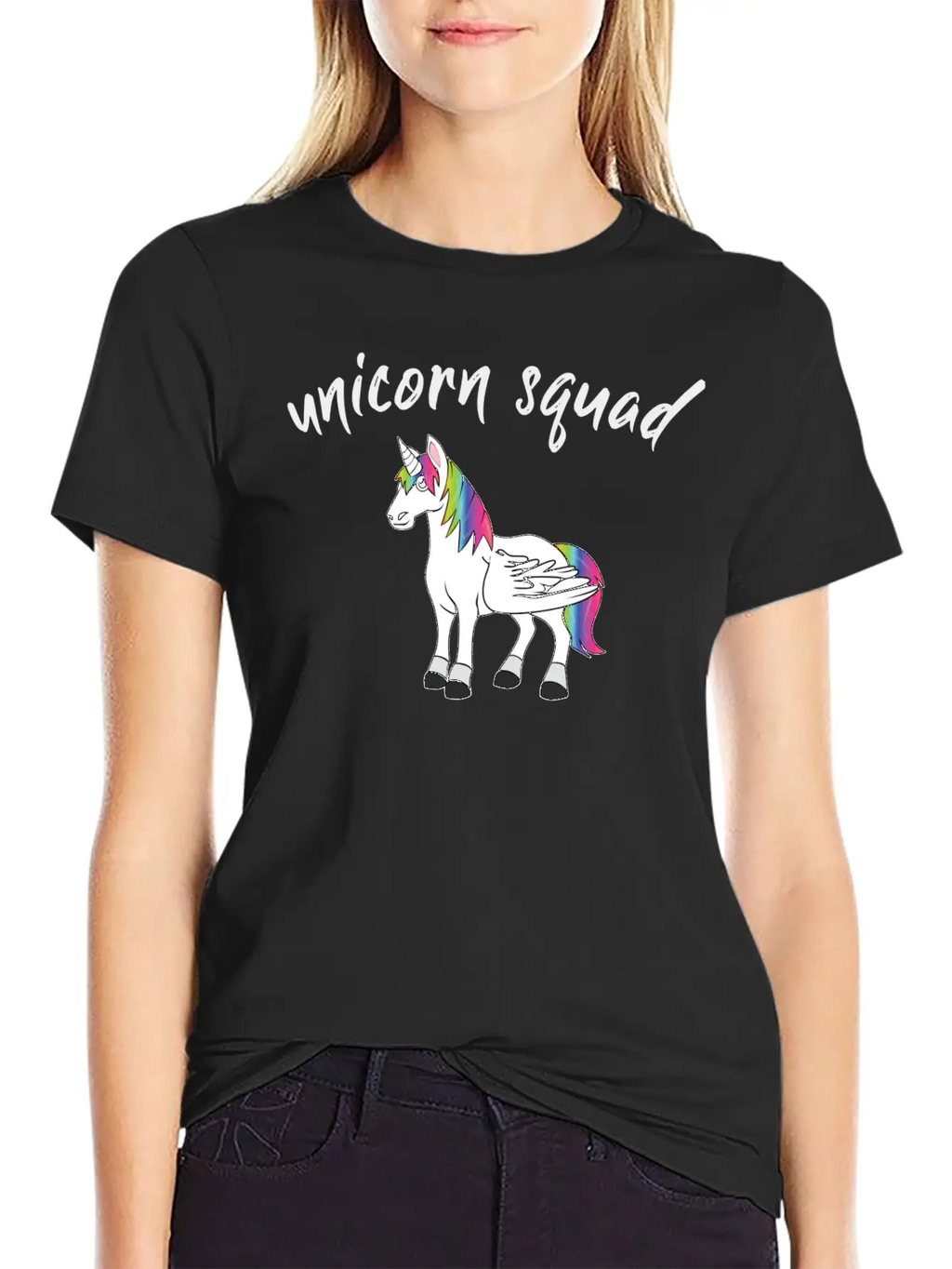 Unicorn Squad Relaxed Everyday Tee – Lightweight And Durable Cotton