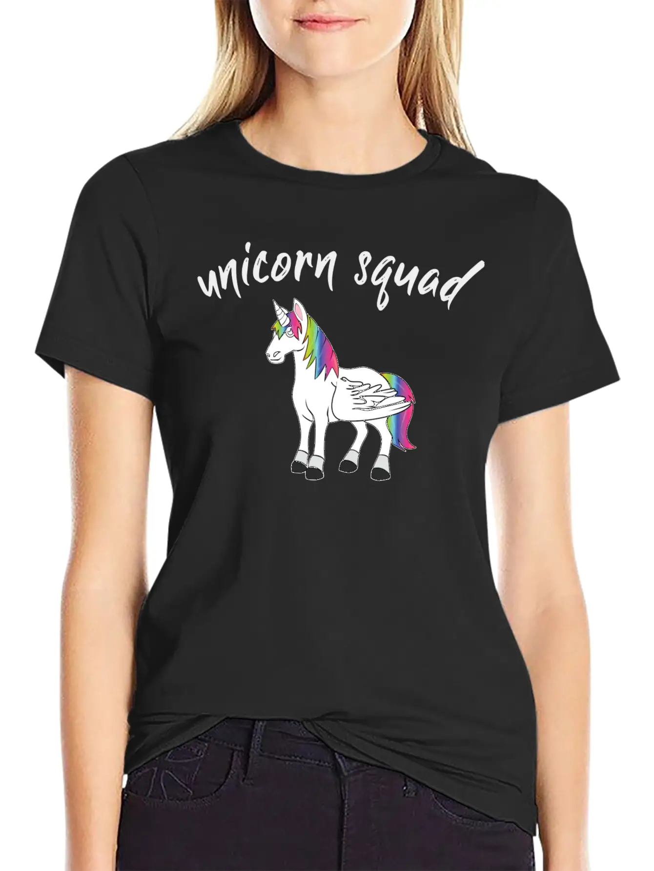 Unicorn Squad Relaxed Everyday Tee – Lightweight And Durable Cotton
