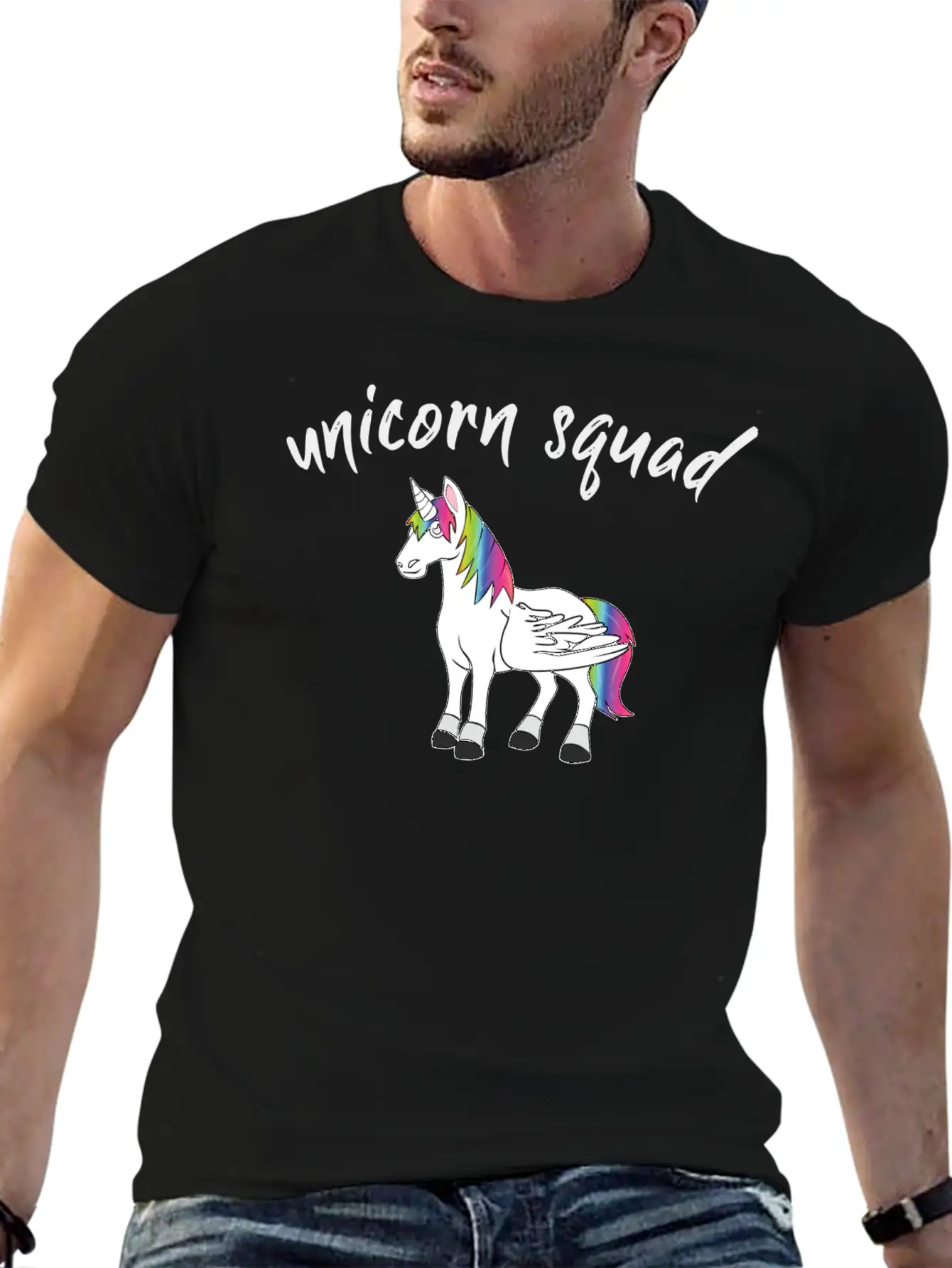 Unicorn Squad Relaxed Everyday Tee – Lightweight And Durable Cotton