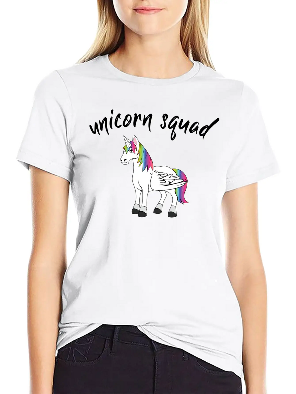 Unicorn Squad Relaxed Everyday Tee – Lightweight And Durable Cotton