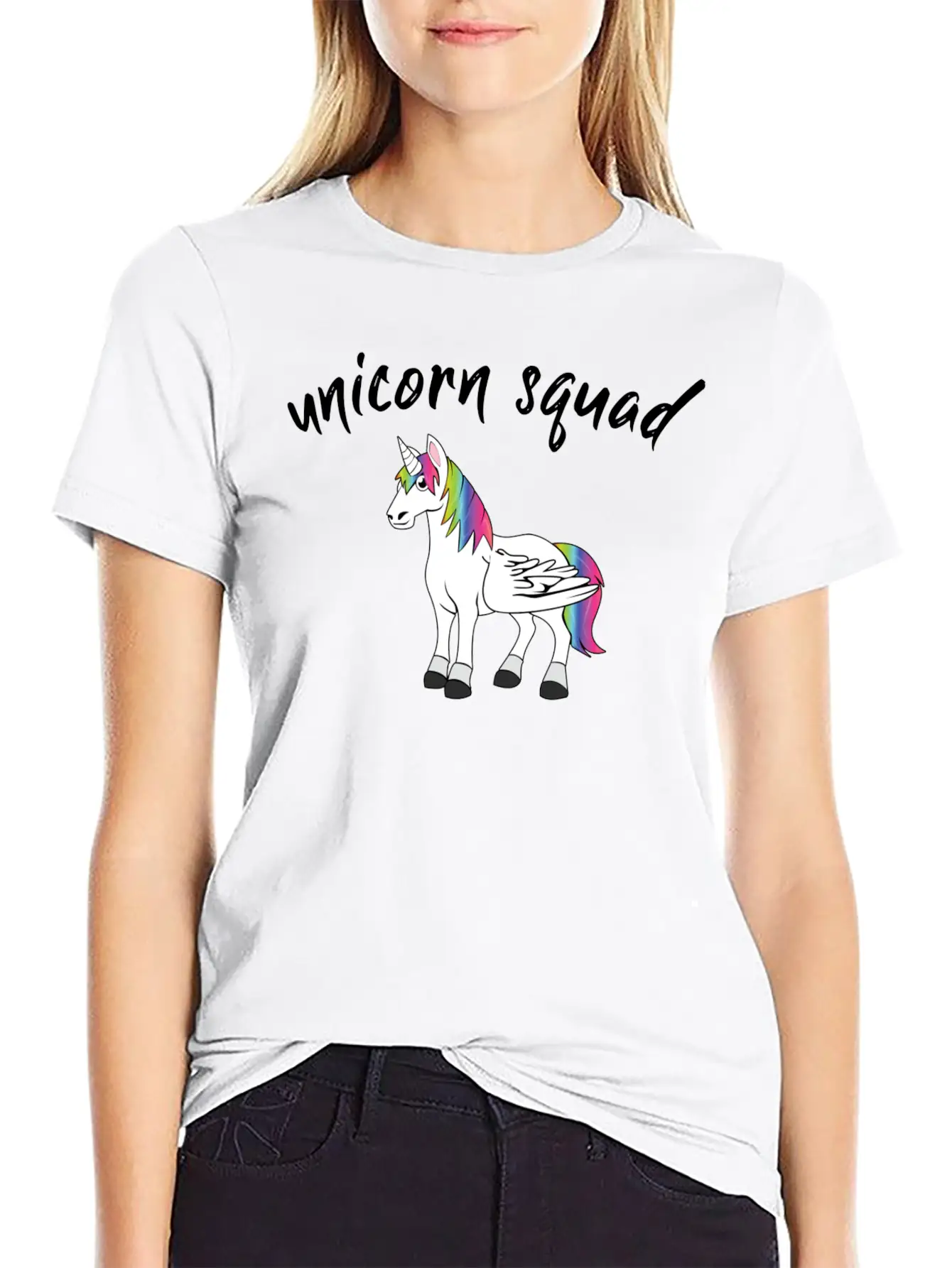 Unicorn Squad Relaxed Everyday Tee – Lightweight And Durable Cotton