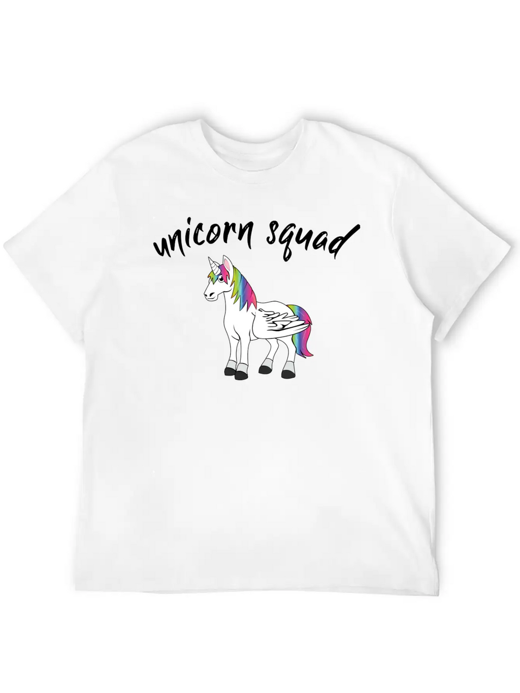 Unicorn Squad Relaxed Everyday Tee – Lightweight And Durable Cotton