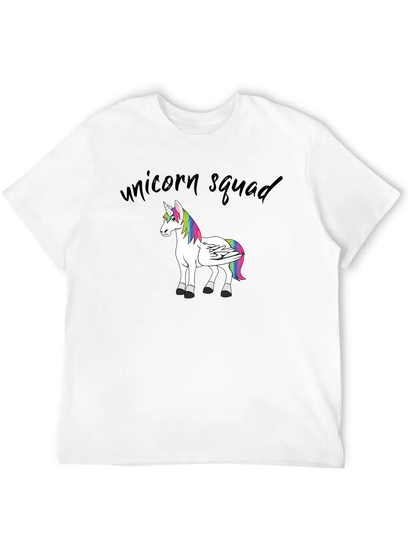 Unicorn Squad Relaxed Everyday Tee – Lightweight And Durable Cotton