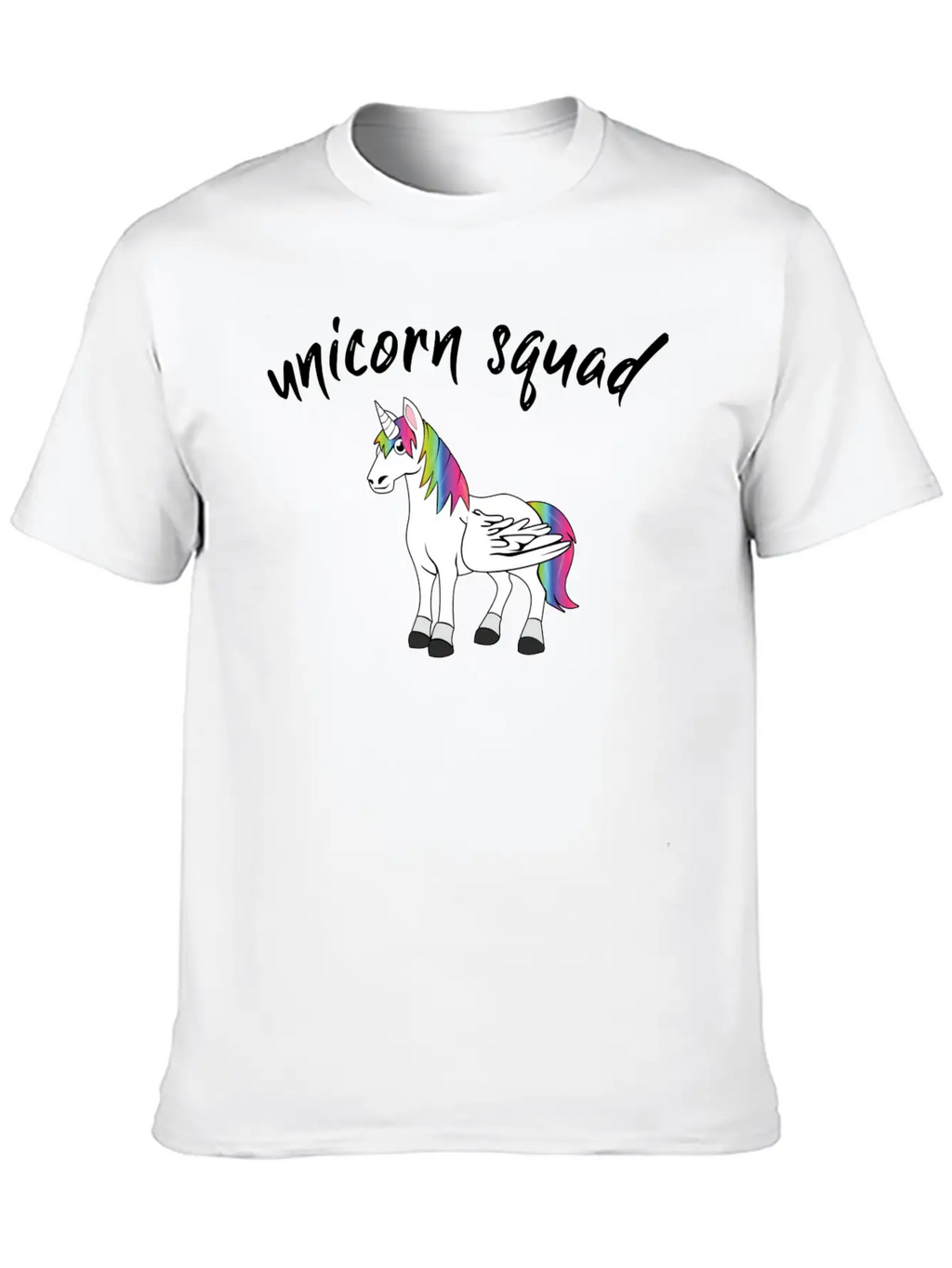 Unicorn Squad Relaxed Everyday Tee – Lightweight And Durable Cotton