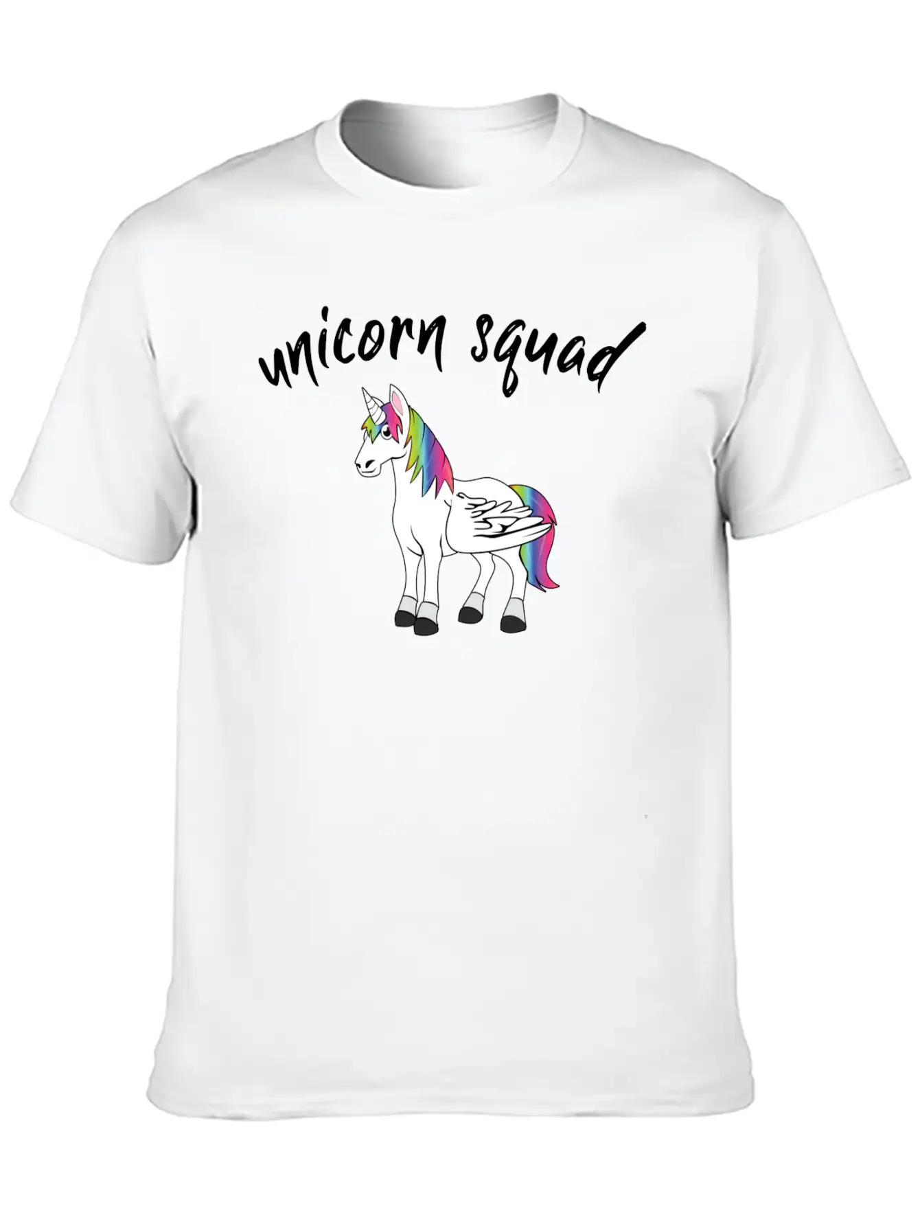 Unicorn Squad Relaxed Everyday Tee – Lightweight And Durable Cotton