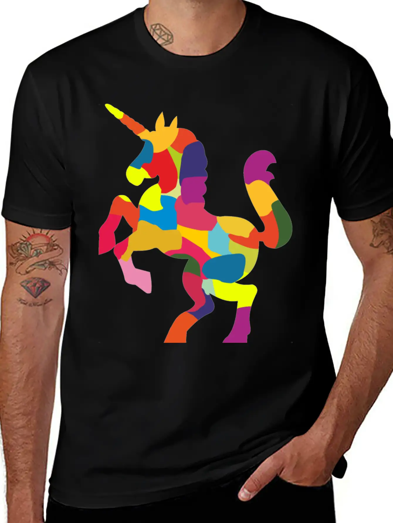 Unicorn Stylish Everyday T-Shirt – Unisex Basic Cotton Tee