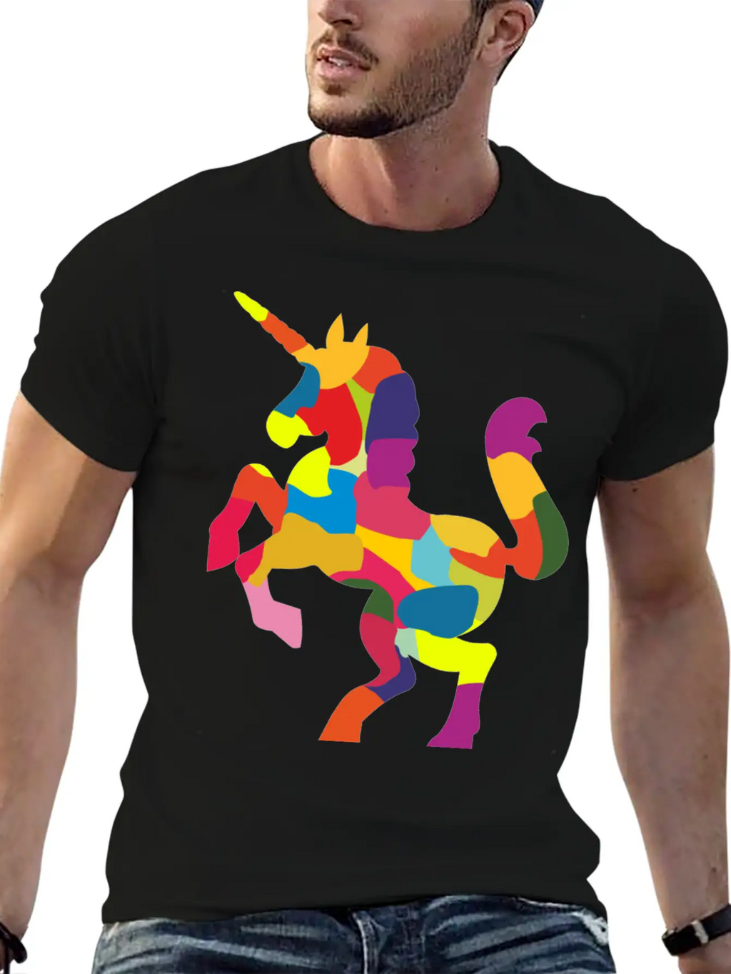 Unicorn Stylish Everyday T-Shirt – Unisex Basic Cotton Tee