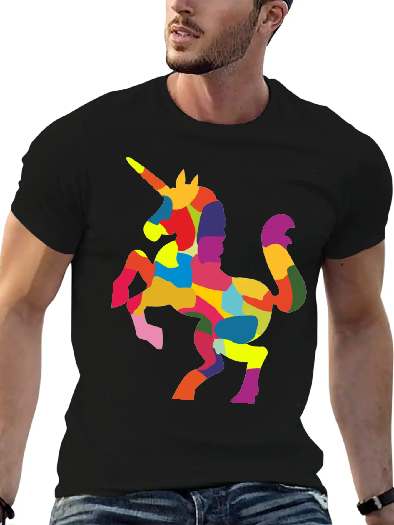 Unicorn Stylish Everyday T-Shirt – Unisex Basic Cotton Tee