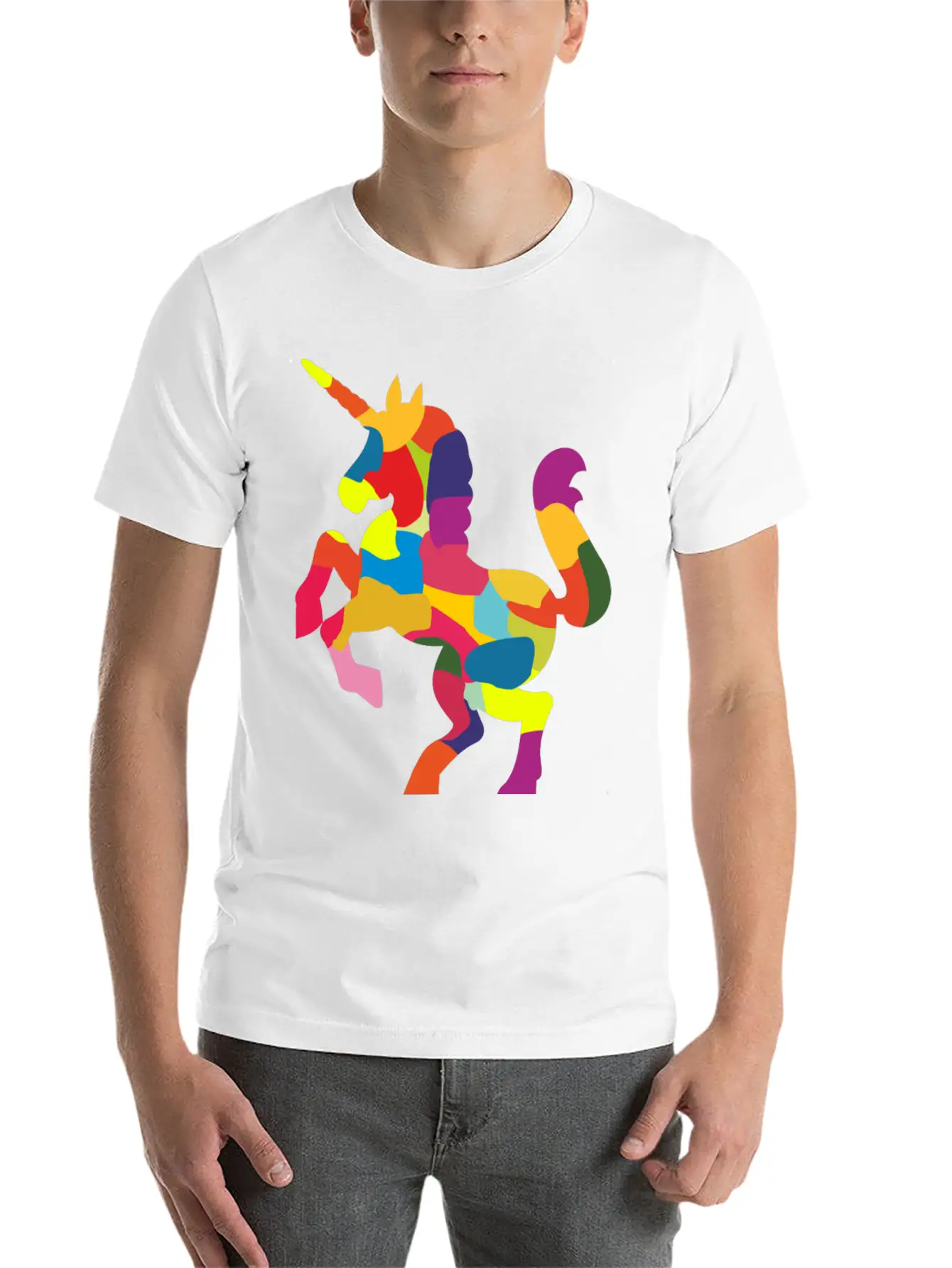 Unicorn Stylish Everyday T-Shirt – Unisex Basic Cotton Tee
