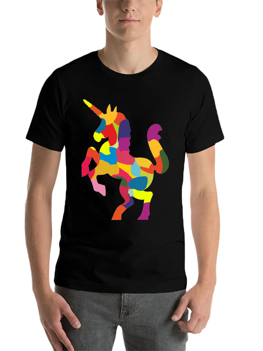 Unicorn Stylish Everyday T-Shirt – Unisex Basic Cotton Tee