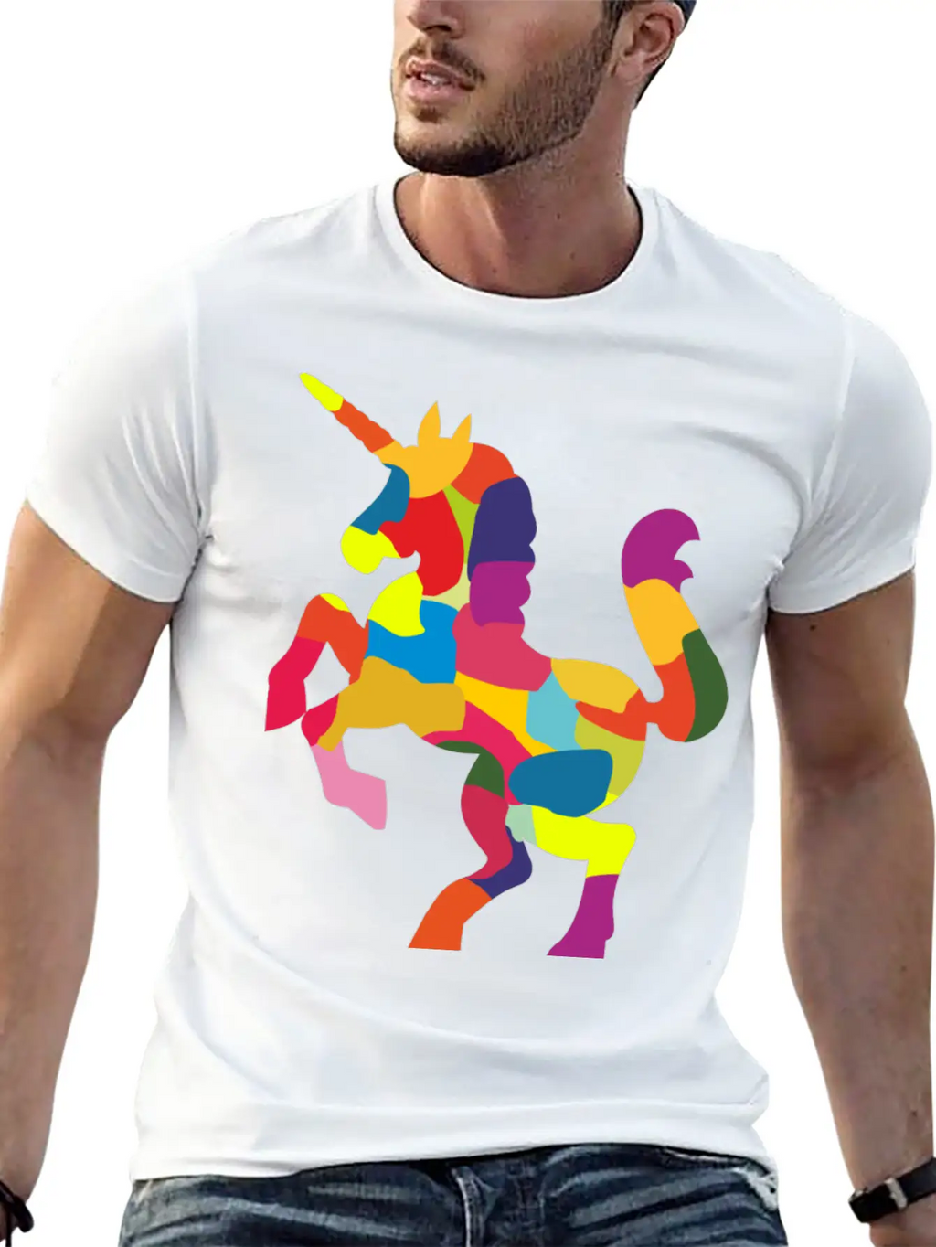 Unicorn Stylish Everyday T-Shirt – Unisex Basic Cotton Tee