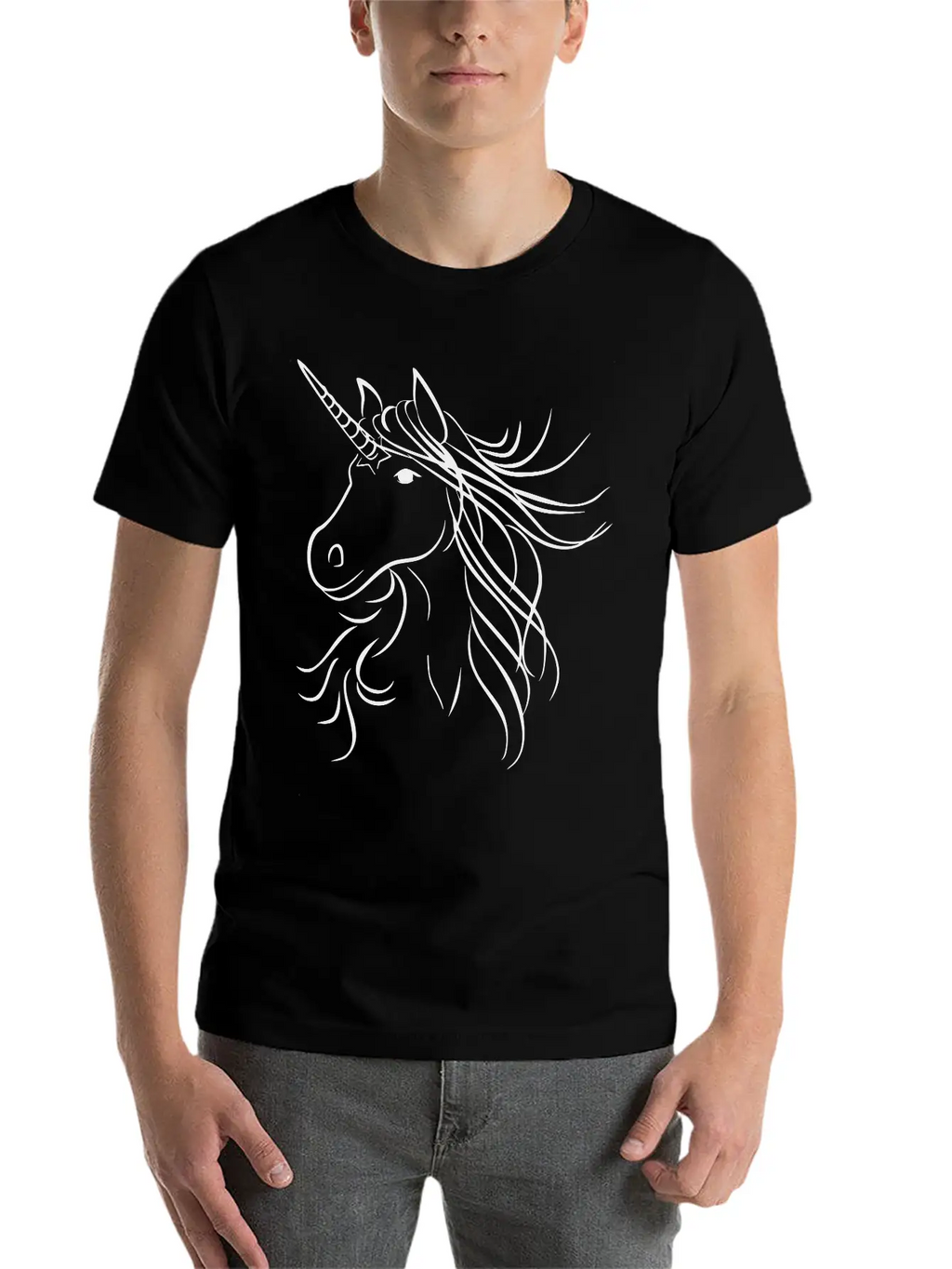 Unicorn Timeless Short Sleeve Tee – Comfy And Minimalist Design