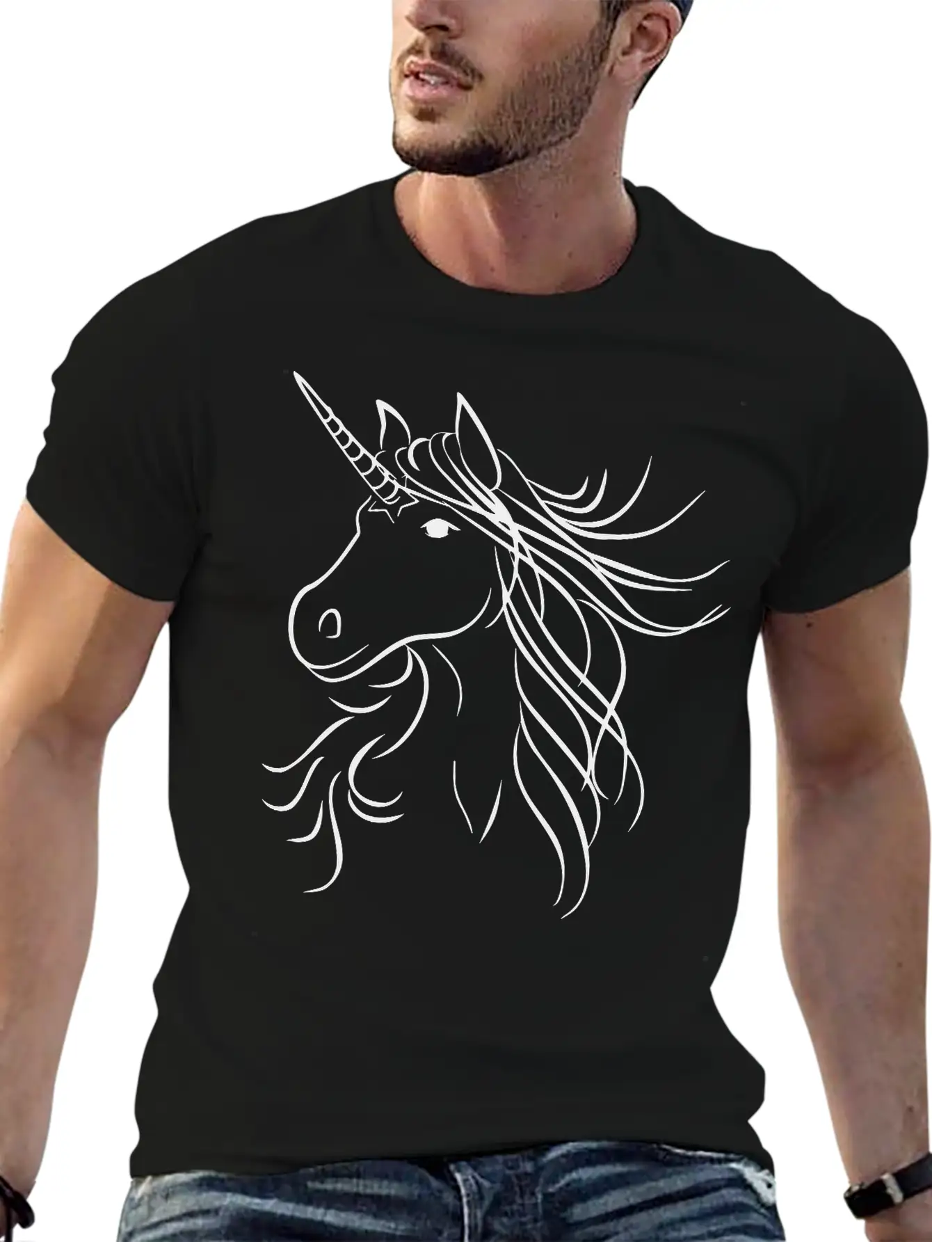 Unicorn Timeless Short Sleeve Tee – Comfy And Minimalist Design