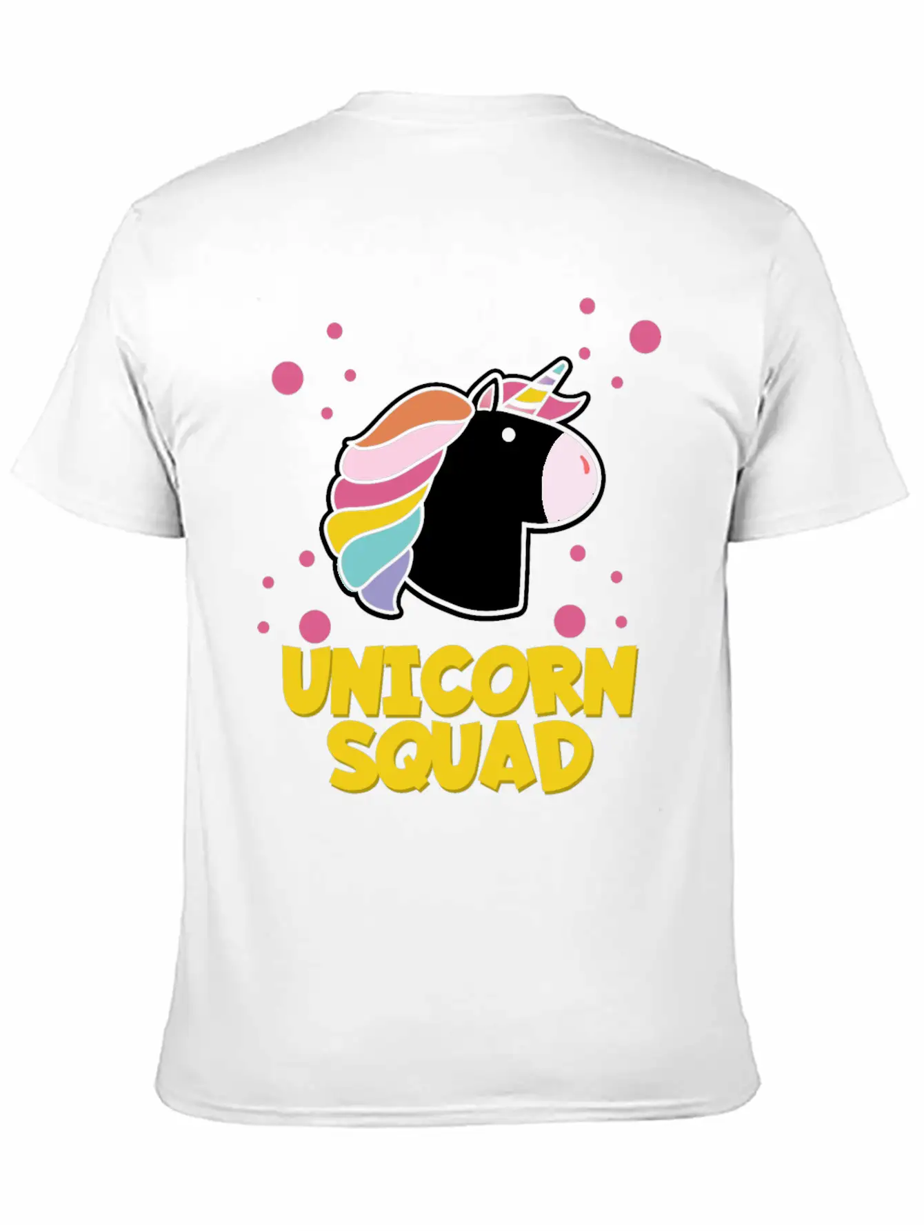 Unicorn - Unicorn Squad Essential Cotton Tee For Daily Outfits – Unisex Style