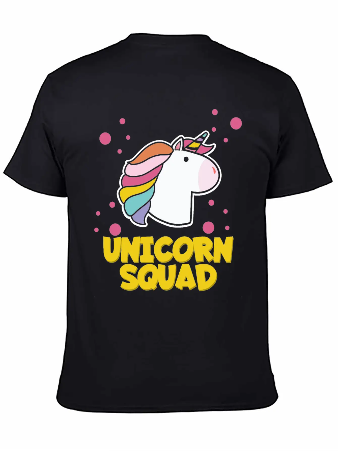 Unicorn - Unicorn Squad Essential Cotton Tee For Daily Outfits – Unisex Style