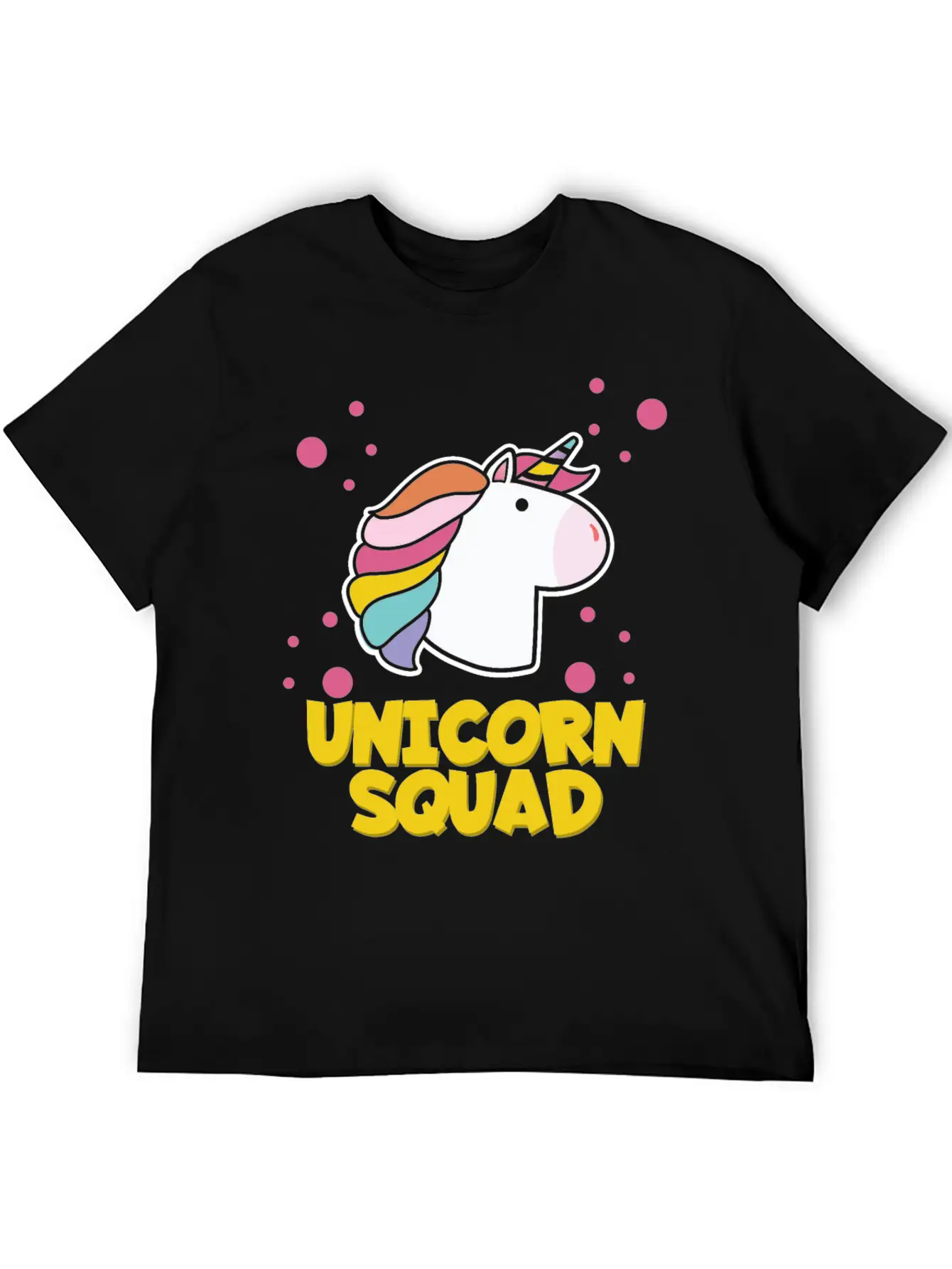 Unicorn - Unicorn Squad Essential Cotton Tee For Daily Outfits – Unisex Style