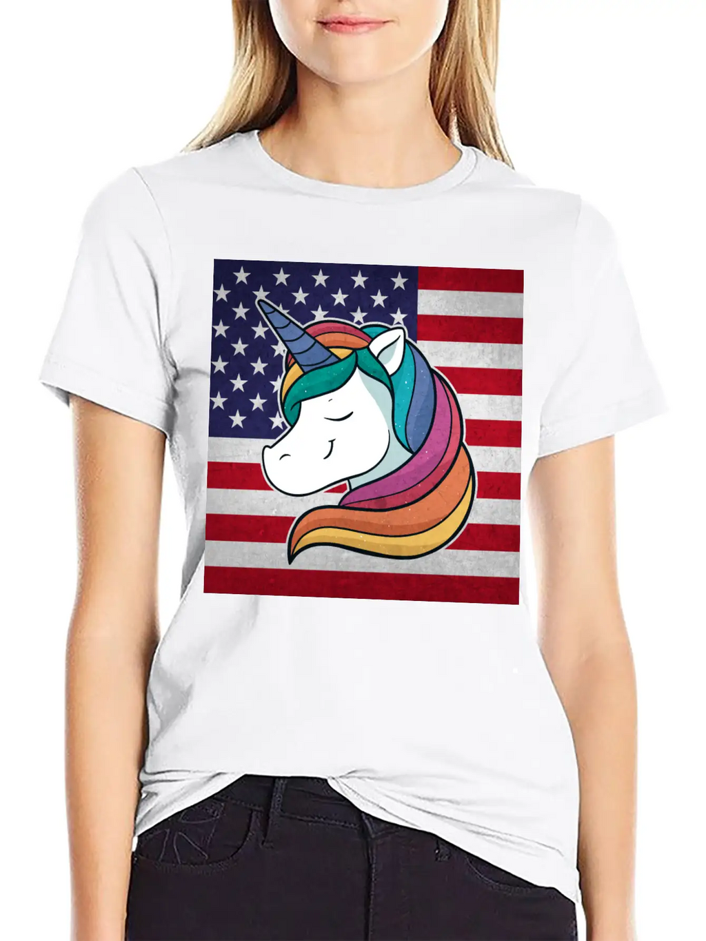 Unicorn Unisex Casual T-Shirt – Clean Design For Daily Comfort