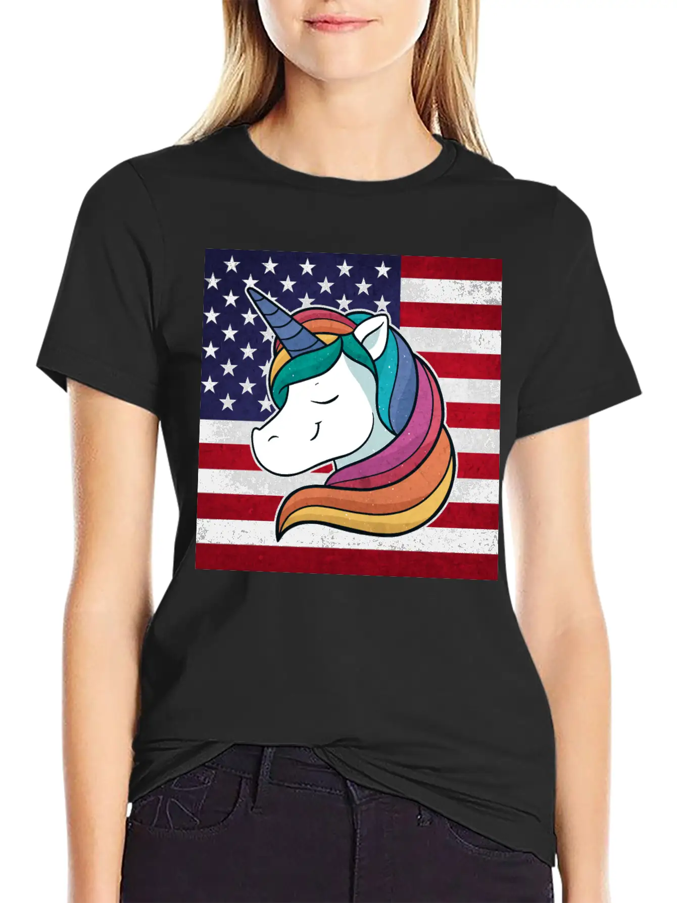 Unicorn Unisex Casual T-Shirt – Clean Design For Daily Comfort