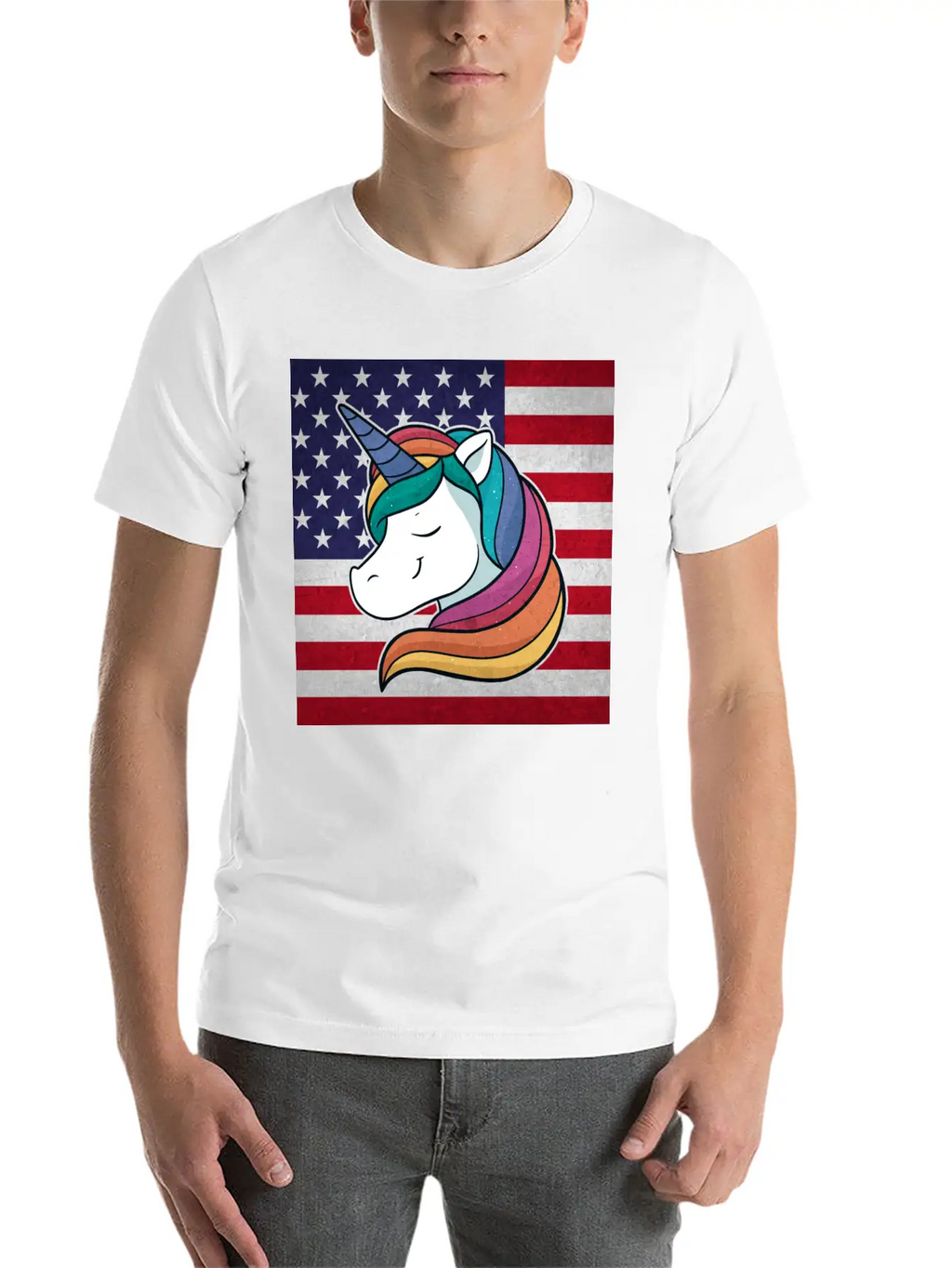 Unicorn Unisex Casual T-Shirt – Clean Design For Daily Comfort