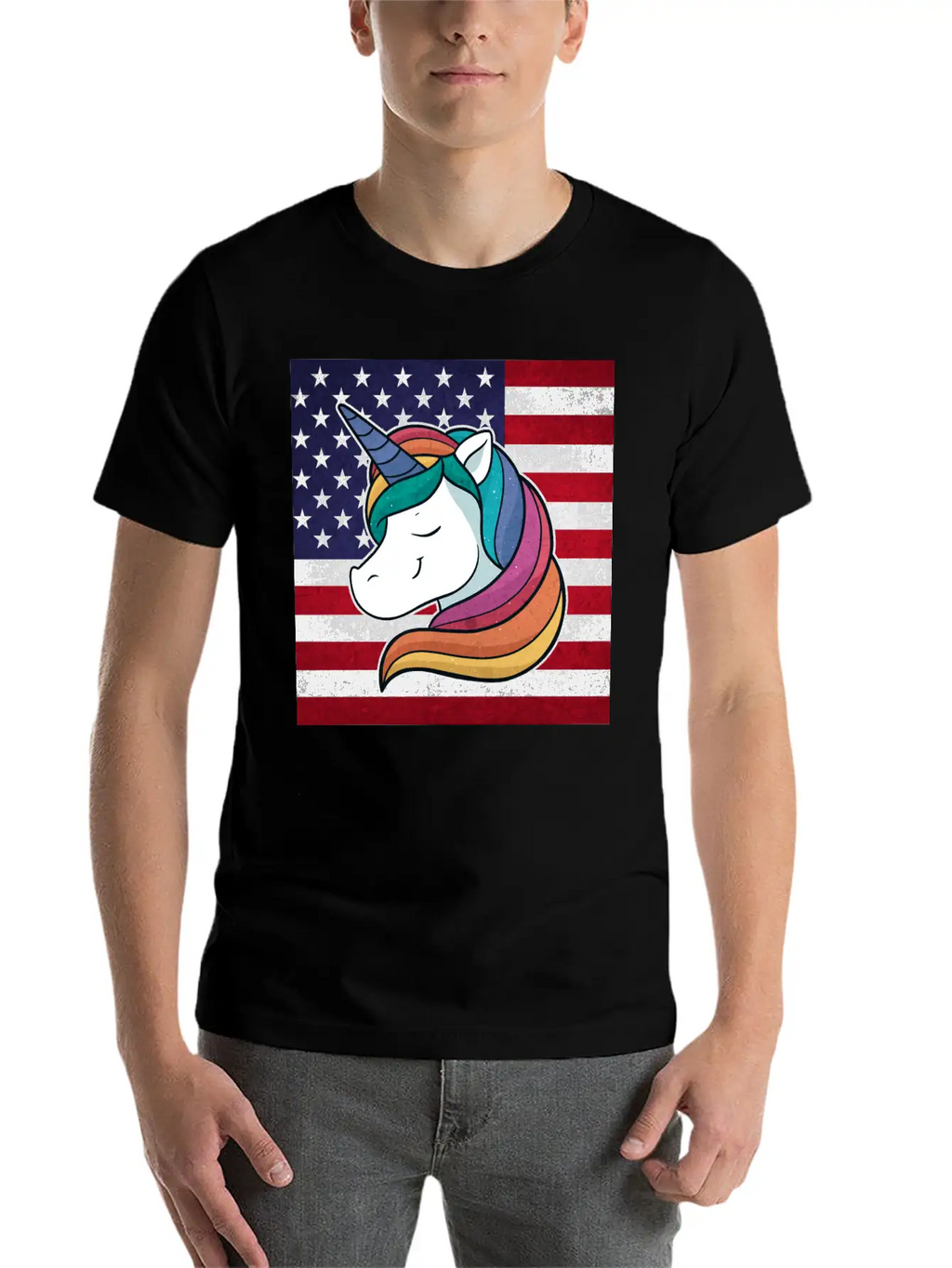 Unicorn Unisex Casual T-Shirt – Clean Design For Daily Comfort