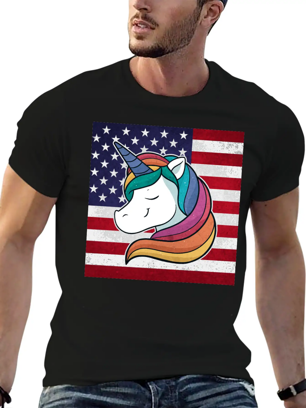 Unicorn Unisex Casual T-Shirt – Clean Design For Daily Comfort