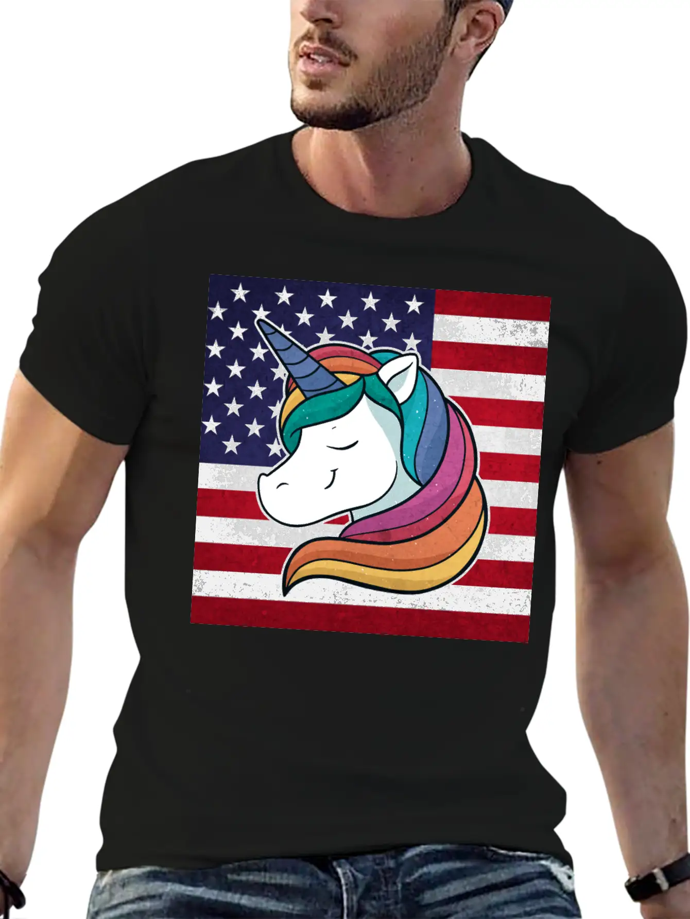 Unicorn Unisex Casual T-Shirt – Clean Design For Daily Comfort