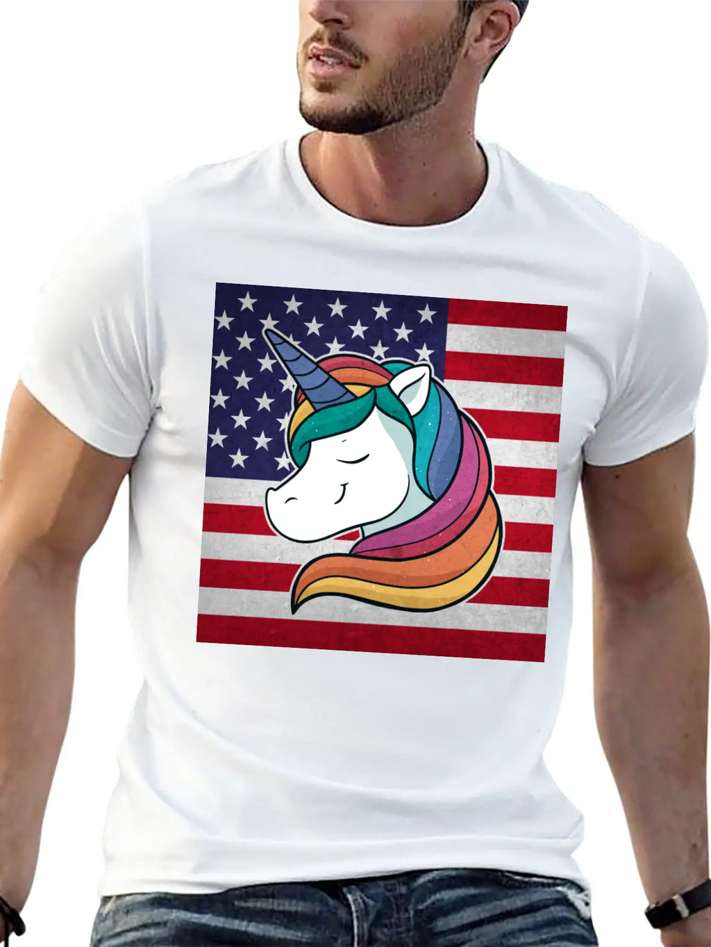Unicorn Unisex Casual T-Shirt – Clean Design For Daily Comfort