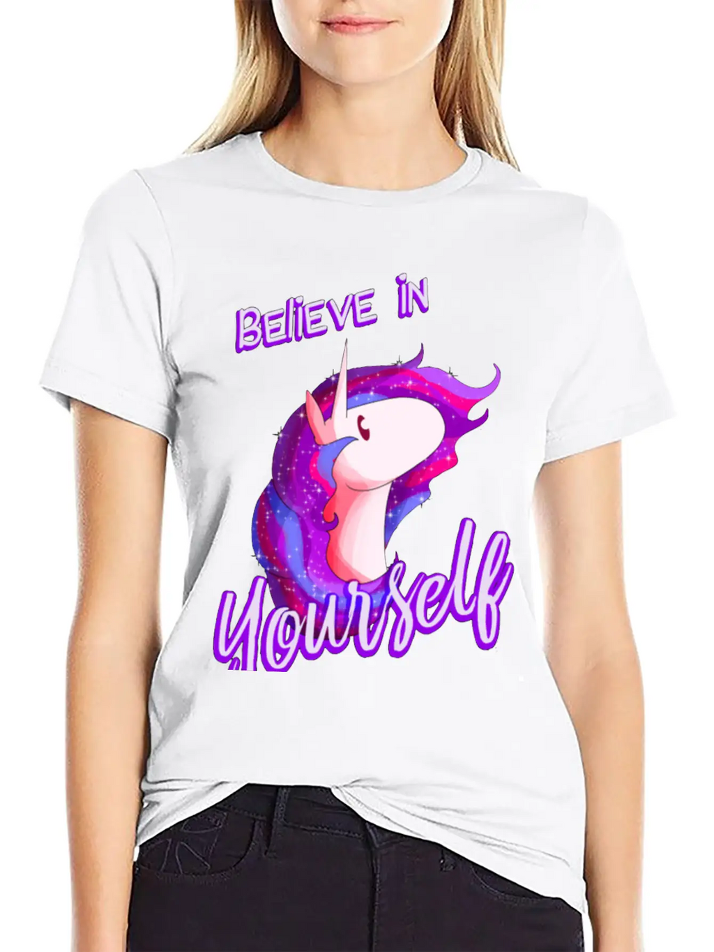 Unicorns Basic Graphic T-Shirt – Daily Comfort In Soft Cotton