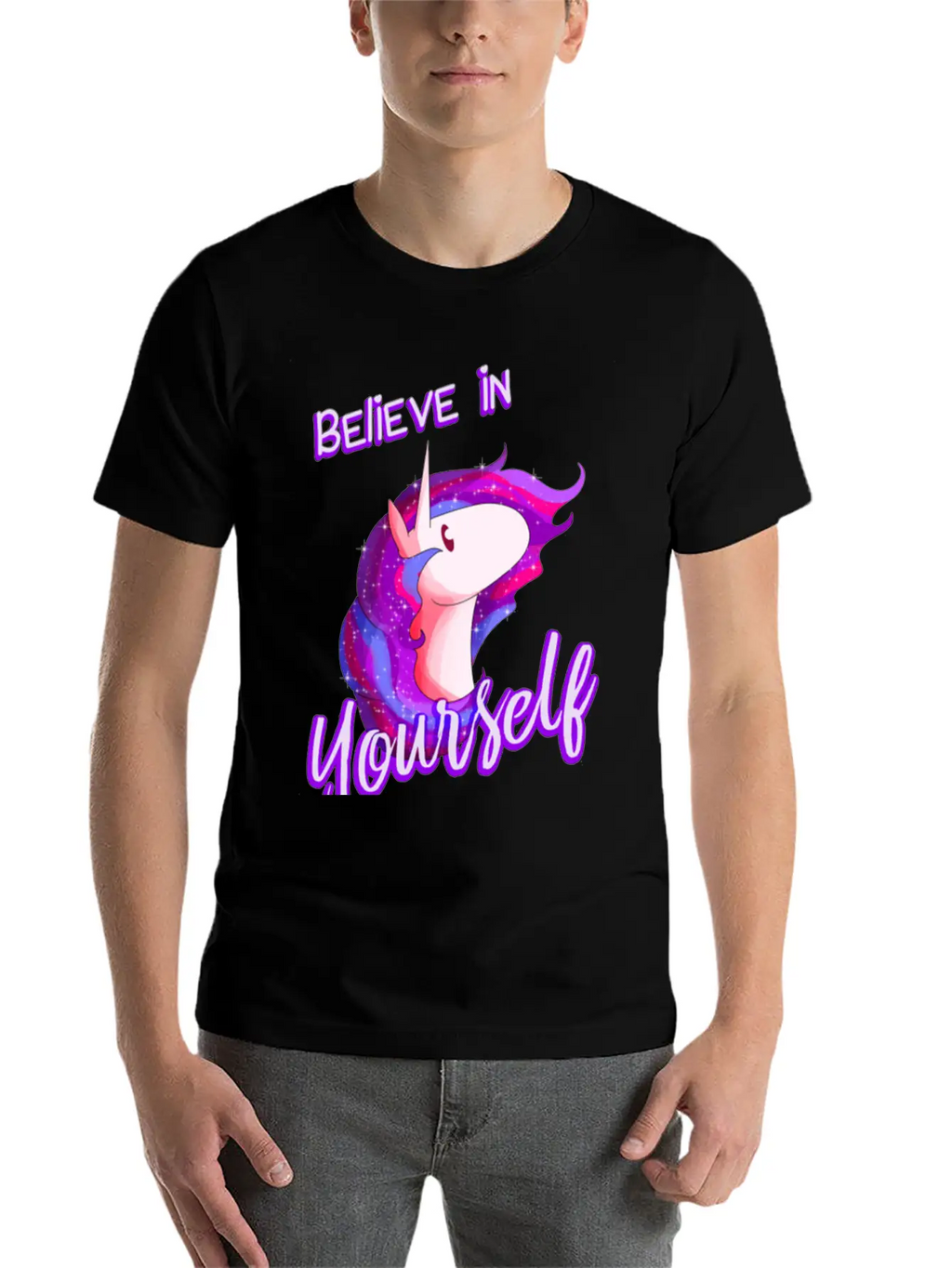 Unicorns Basic Graphic T-Shirt – Daily Comfort In Soft Cotton
