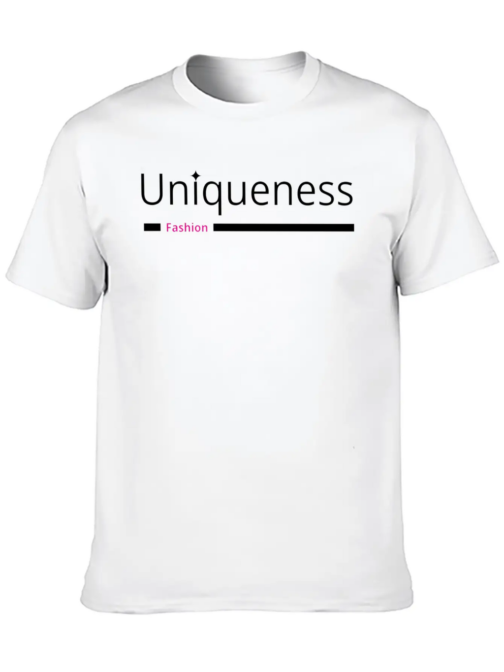 Uniqueness Fashion Unisex Casual T-Shirt – Clean Design For Daily Comfort