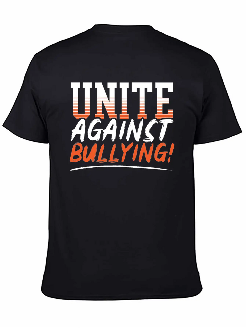 Unite Against Bullying Anti Bullying Orange Day Stylish Everyday T-Shirt – Unisex Basic Cotton Tee