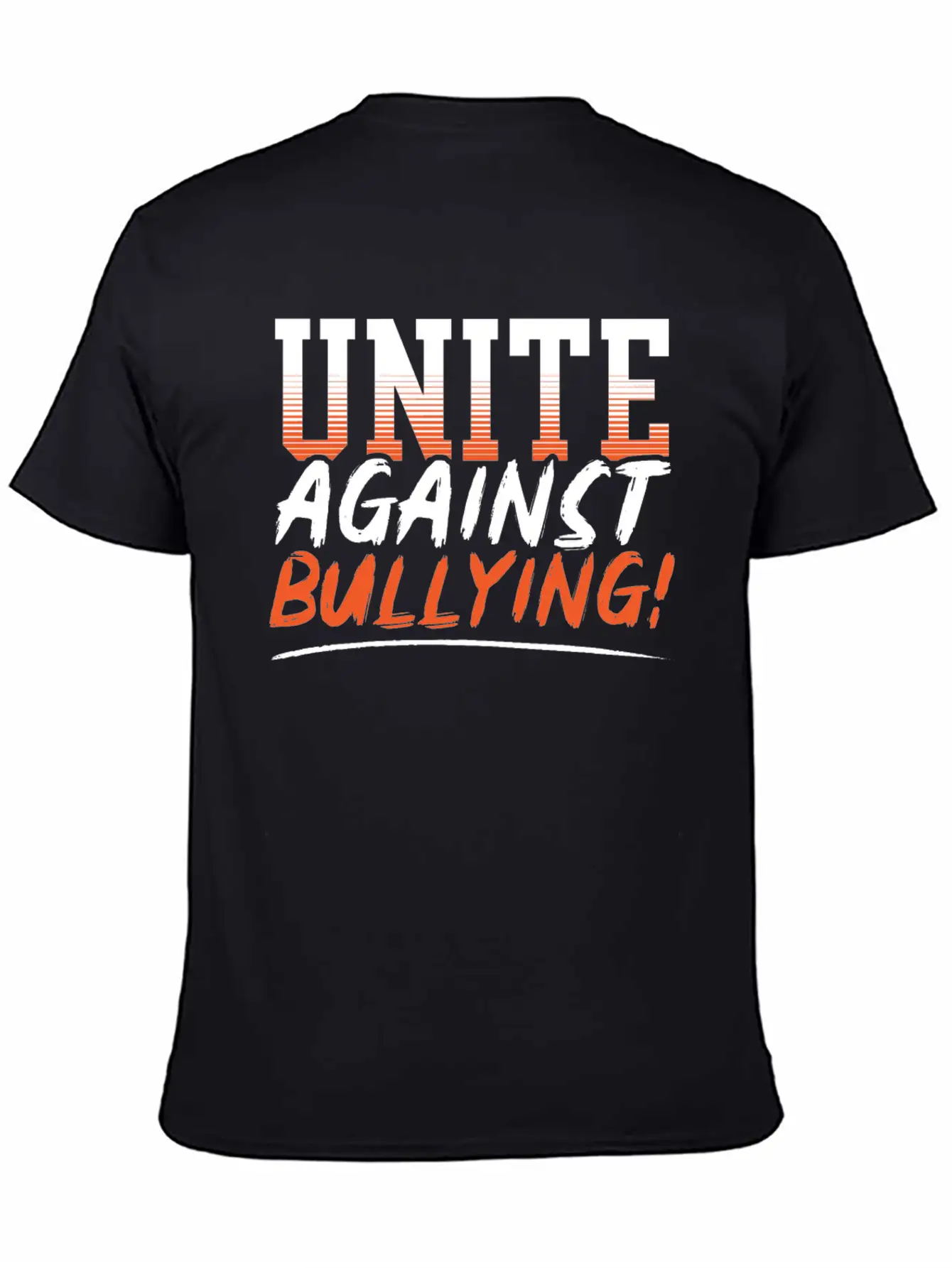Unite Against Bullying Anti Bullying Orange Day Stylish Everyday T-Shirt – Unisex Basic Cotton Tee