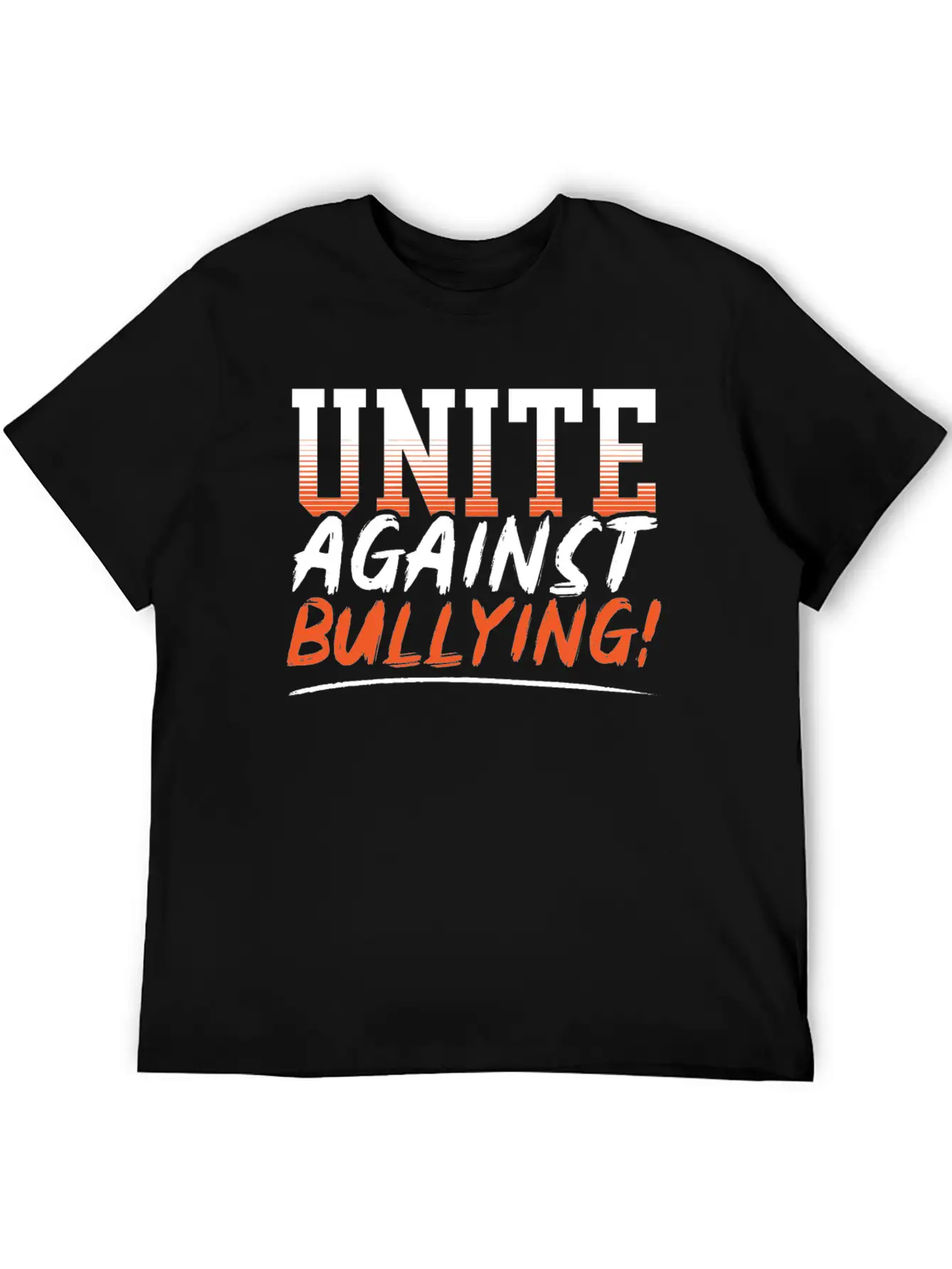 Unite Against Bullying Anti Bullying Orange Day Stylish Everyday T-Shirt – Unisex Basic Cotton Tee
