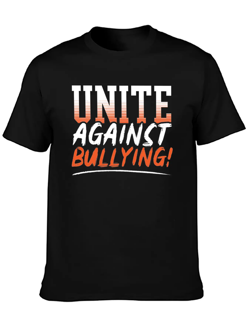 Unite Against Bullying Anti Bullying Orange Day Stylish Everyday T-Shirt – Unisex Basic Cotton Tee