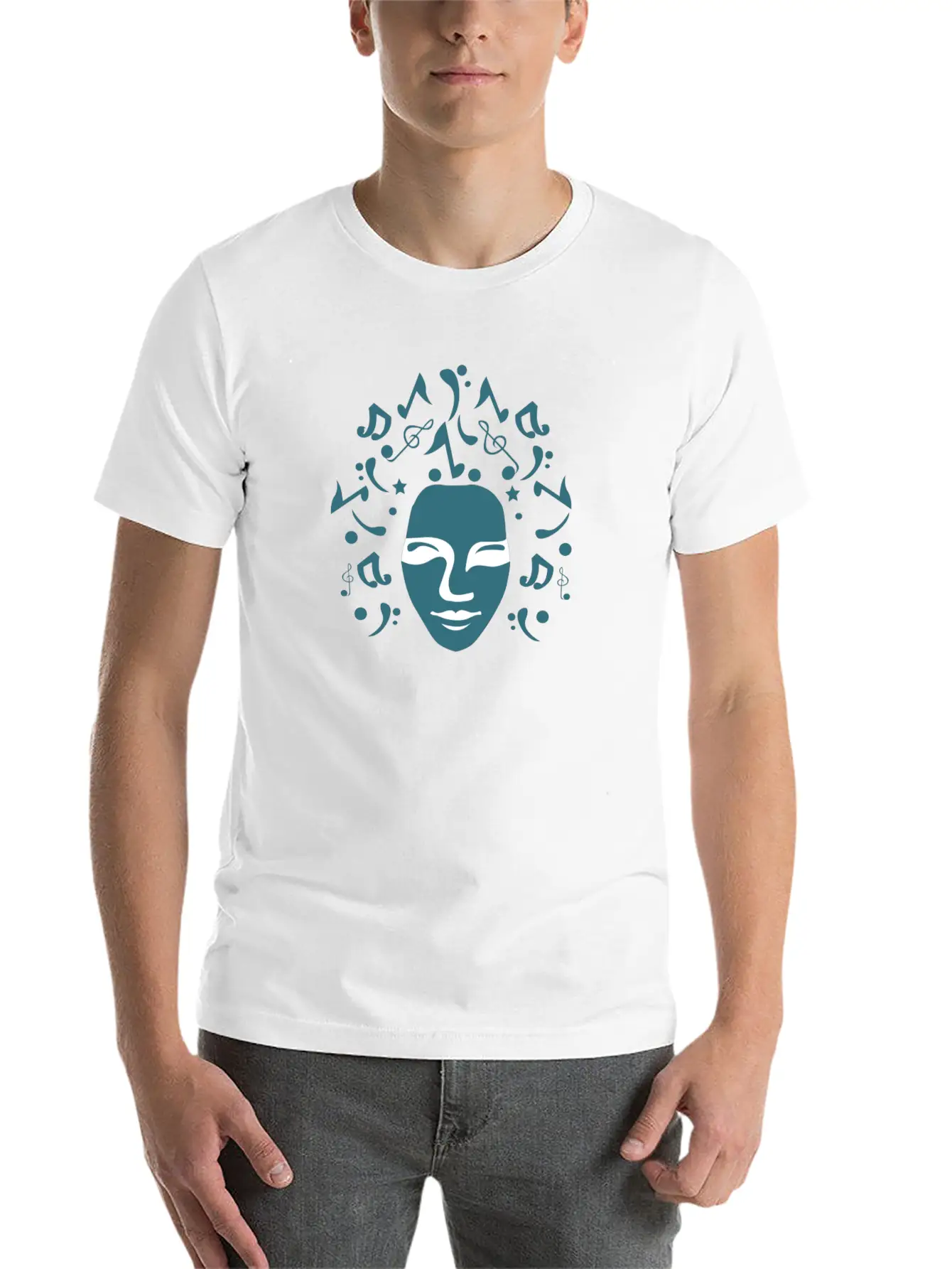 Universal Music Breathable Soft Cotton T-Shirt – Timeless Casual Look