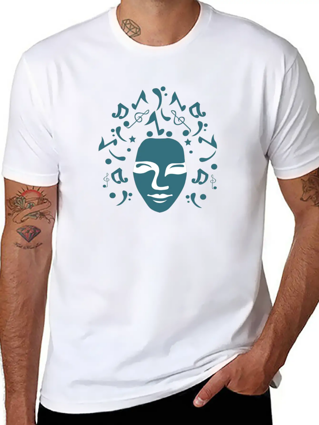 Universal Music Breathable Soft Cotton T-Shirt – Timeless Casual Look