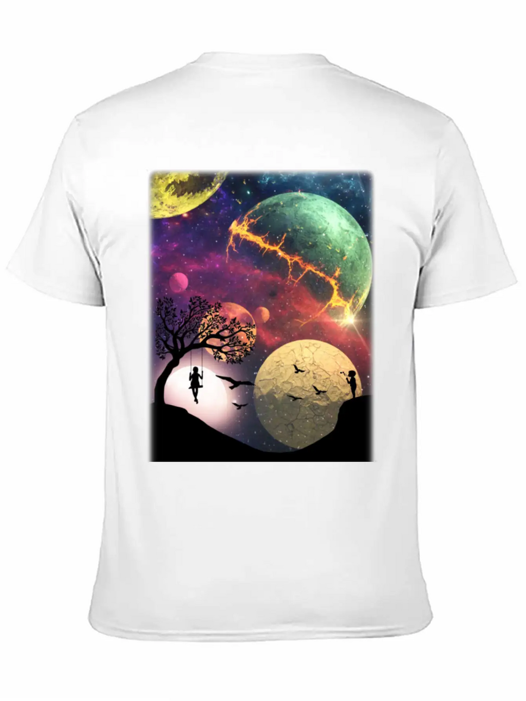 Universe Essential Cotton Tee For Daily Outfits – Unisex Style