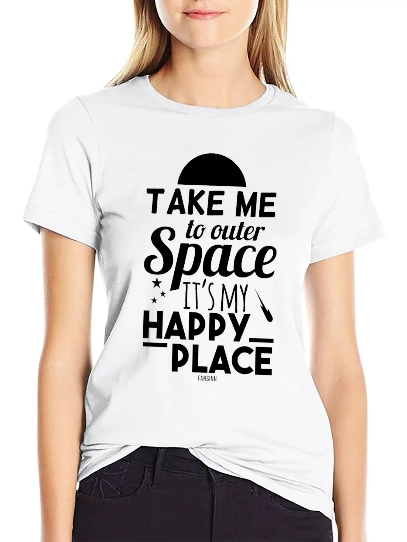 Universe Planet Sky Star Relaxed Everyday Tee – Lightweight And Durable Cotton