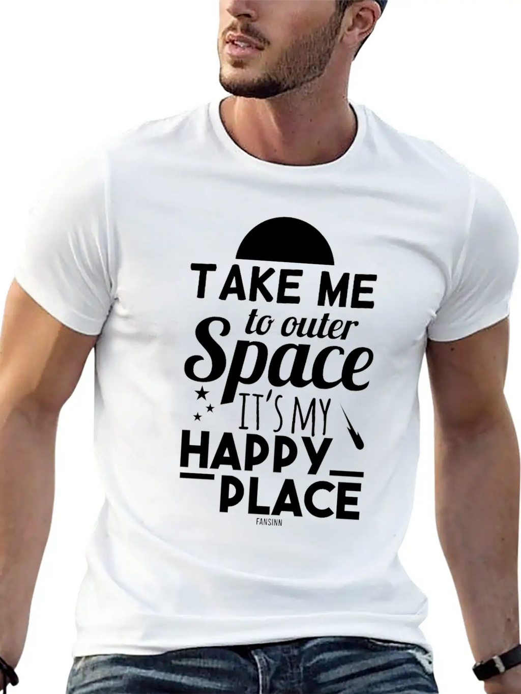 Universe Planet Sky Star Relaxed Everyday Tee – Lightweight And Durable Cotton