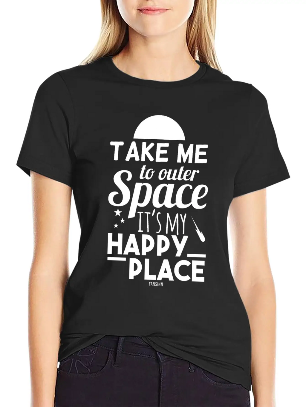 Universe Planet Sky Star Relaxed Everyday Tee – Lightweight And Durable Cotton